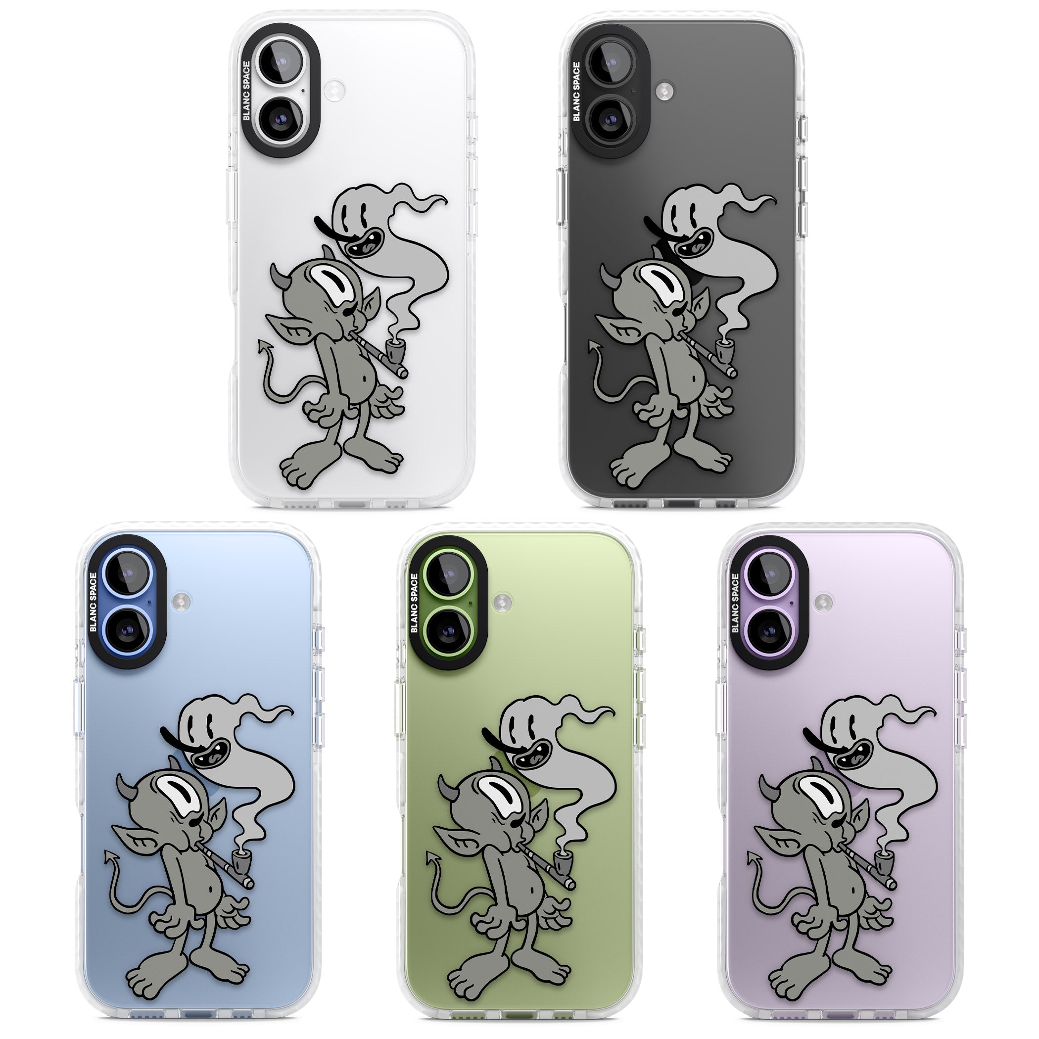 Pipe Goblin iPhone 17 Impact Clear Phone Case APT Impact Protection