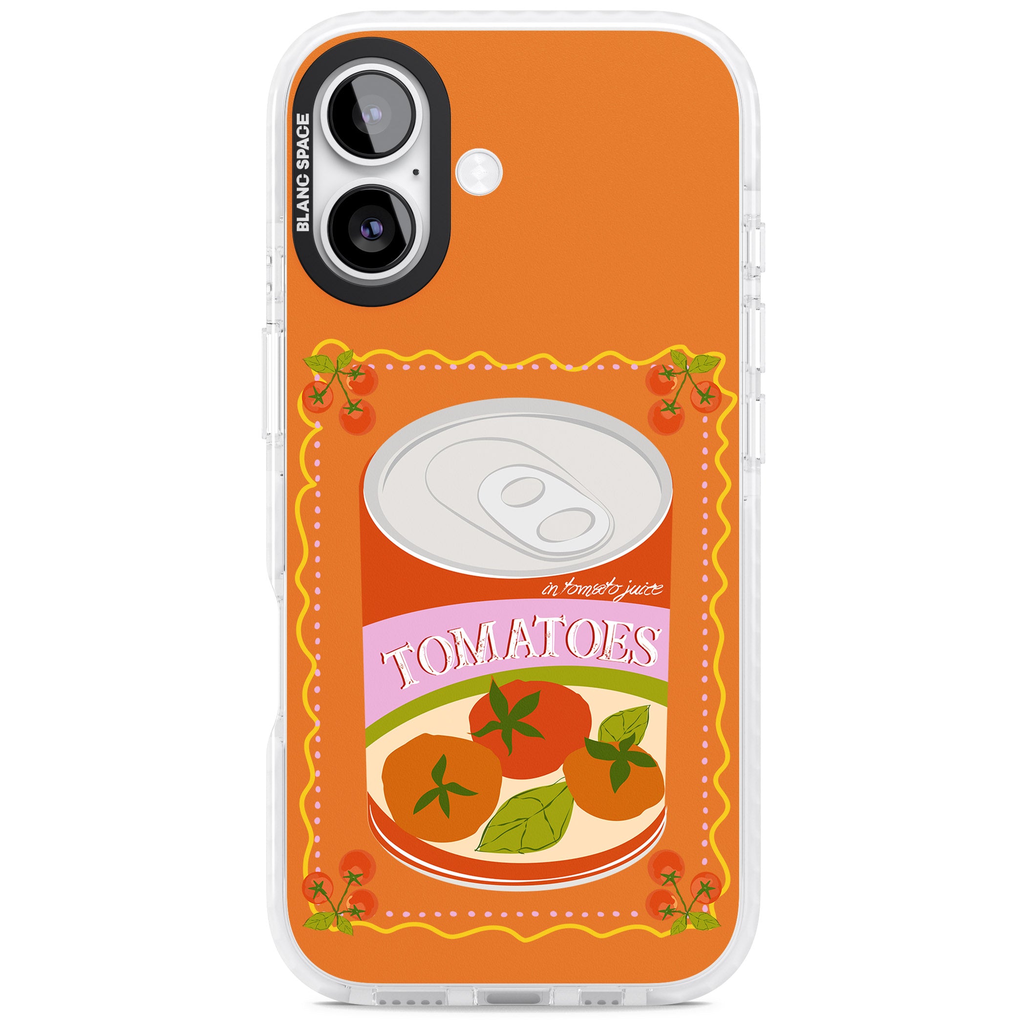 Tomato Soup Can iPhone 17 Impact Clear Phone Case