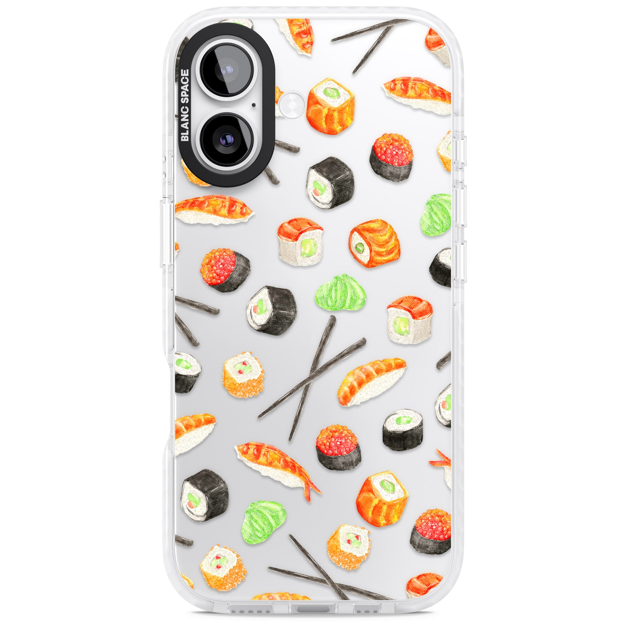 Sushi iPhone 17 Impact Clear Phone Case