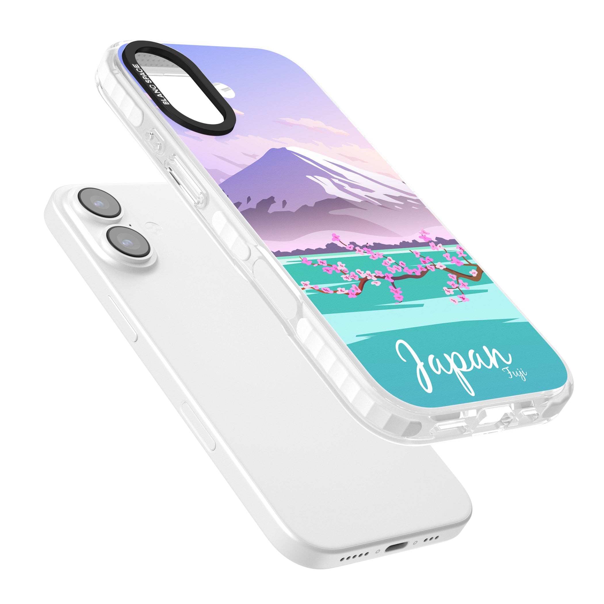 Vintage Travel Poster Japan iPhone 17 Impact Clear Phone Case Colours