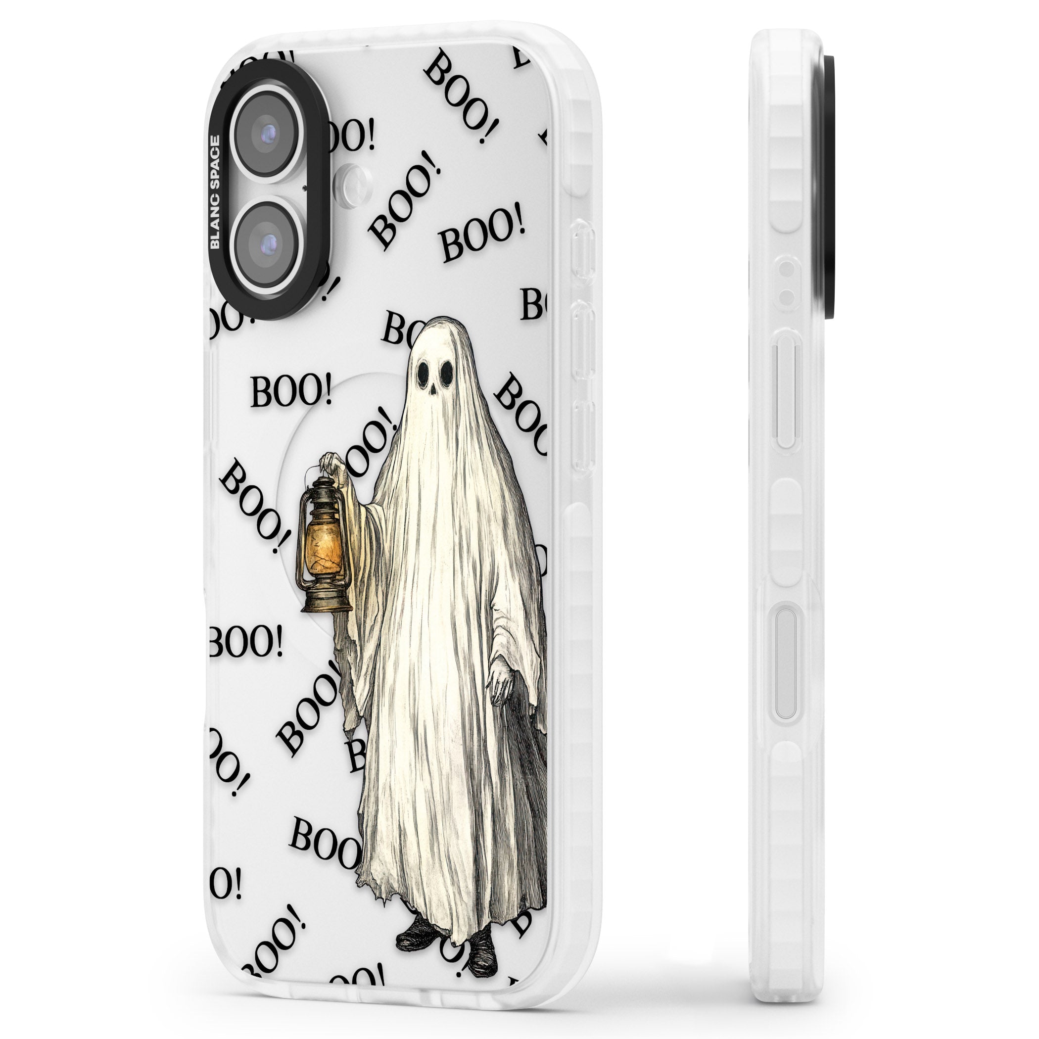 Light The Way iPhone 17 Impact Clear Phone Case Side Profile
