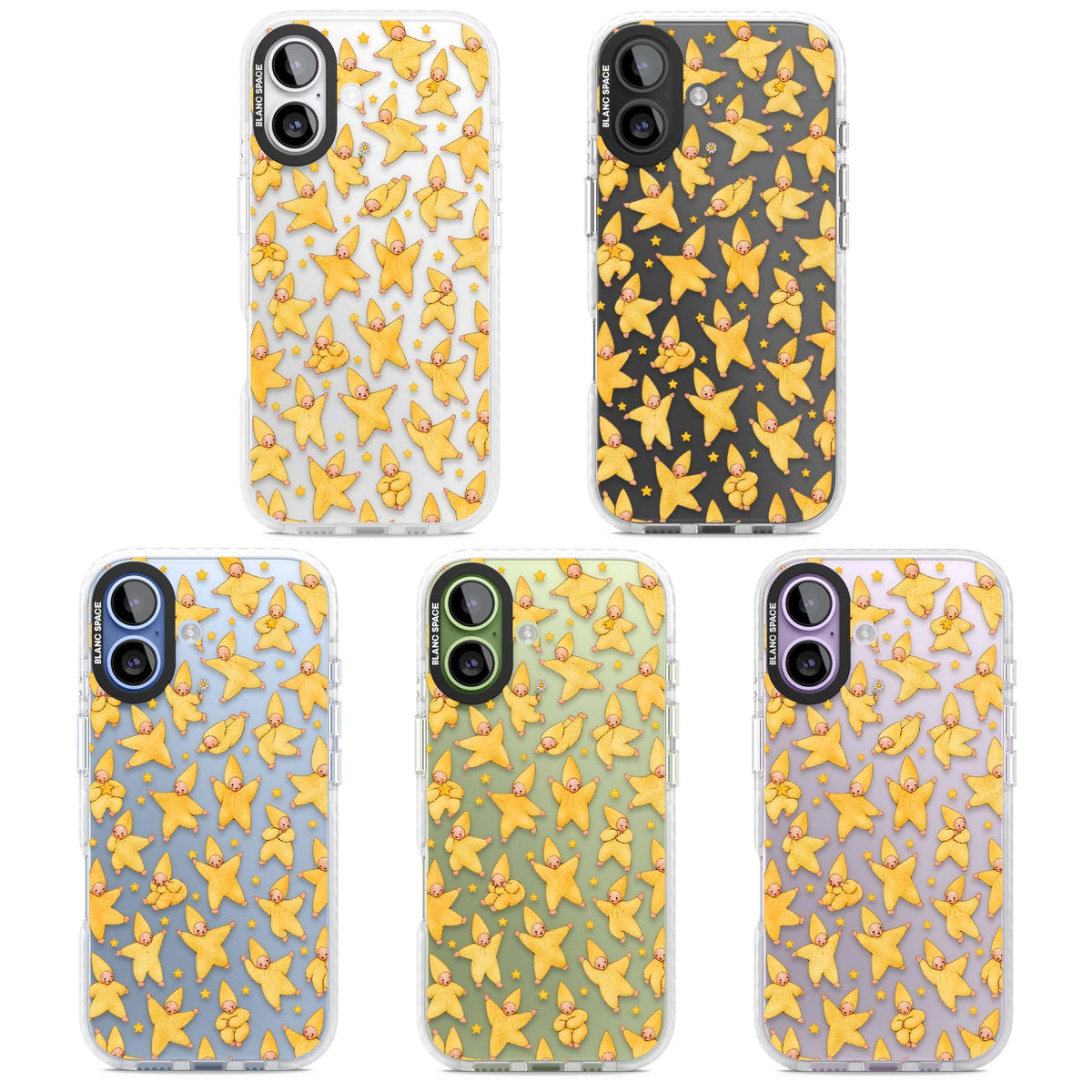Dancing Star Babies for her iPhone case | Black Impact case for iPhone 17