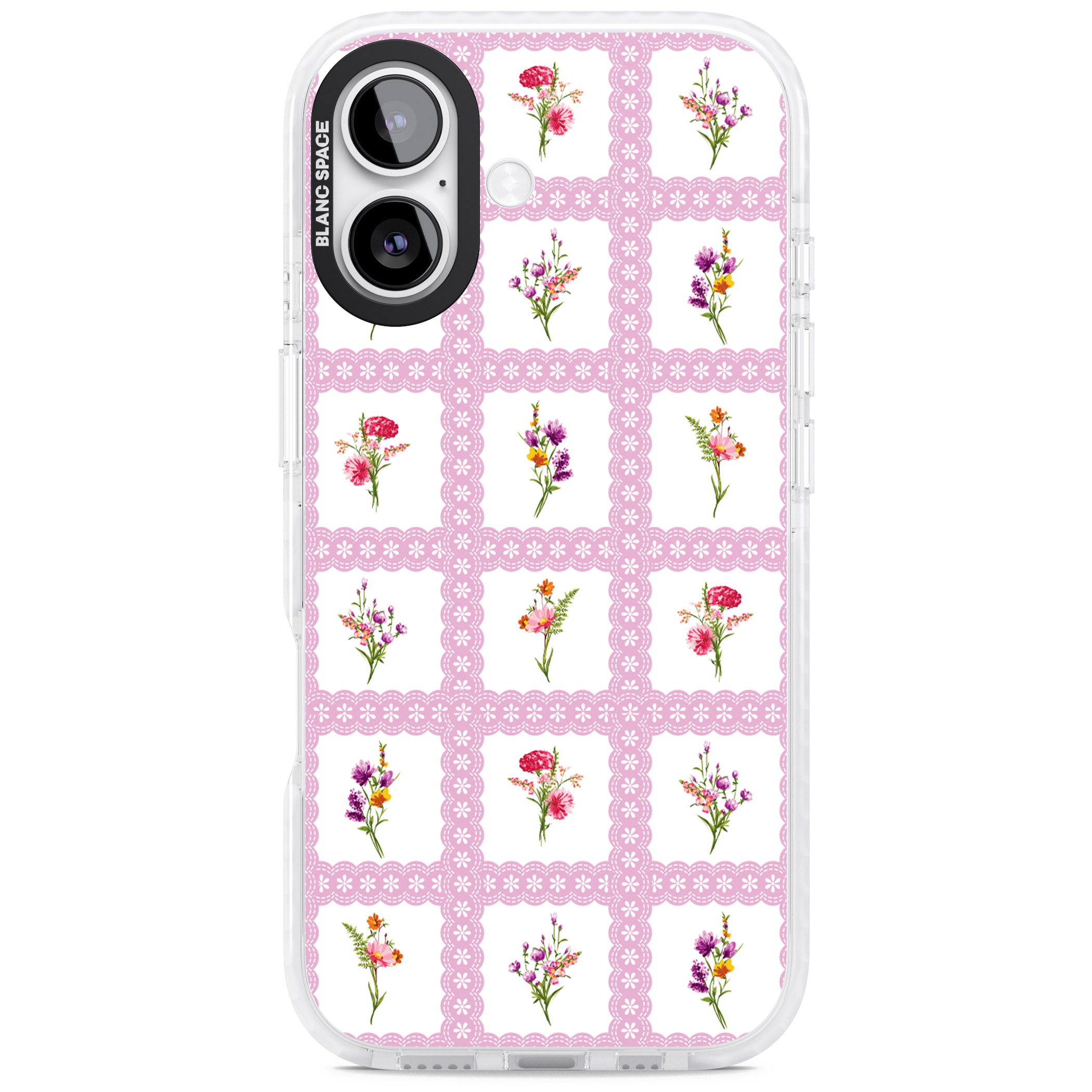 Wildflower Windows iPhone 17 Impact Clear Phone Case