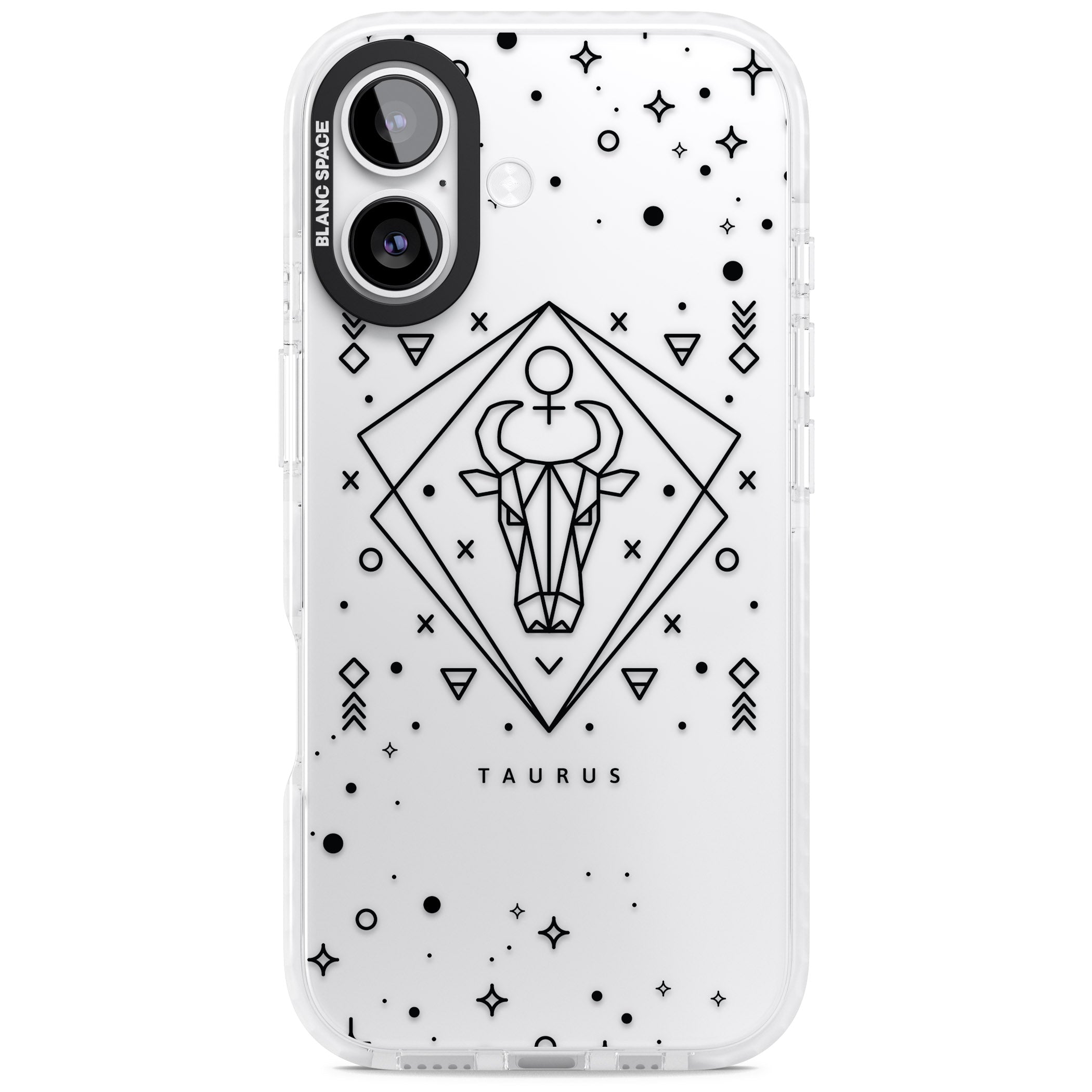 Taurus Emblem iPhone 17 Impact Clear Phone Case