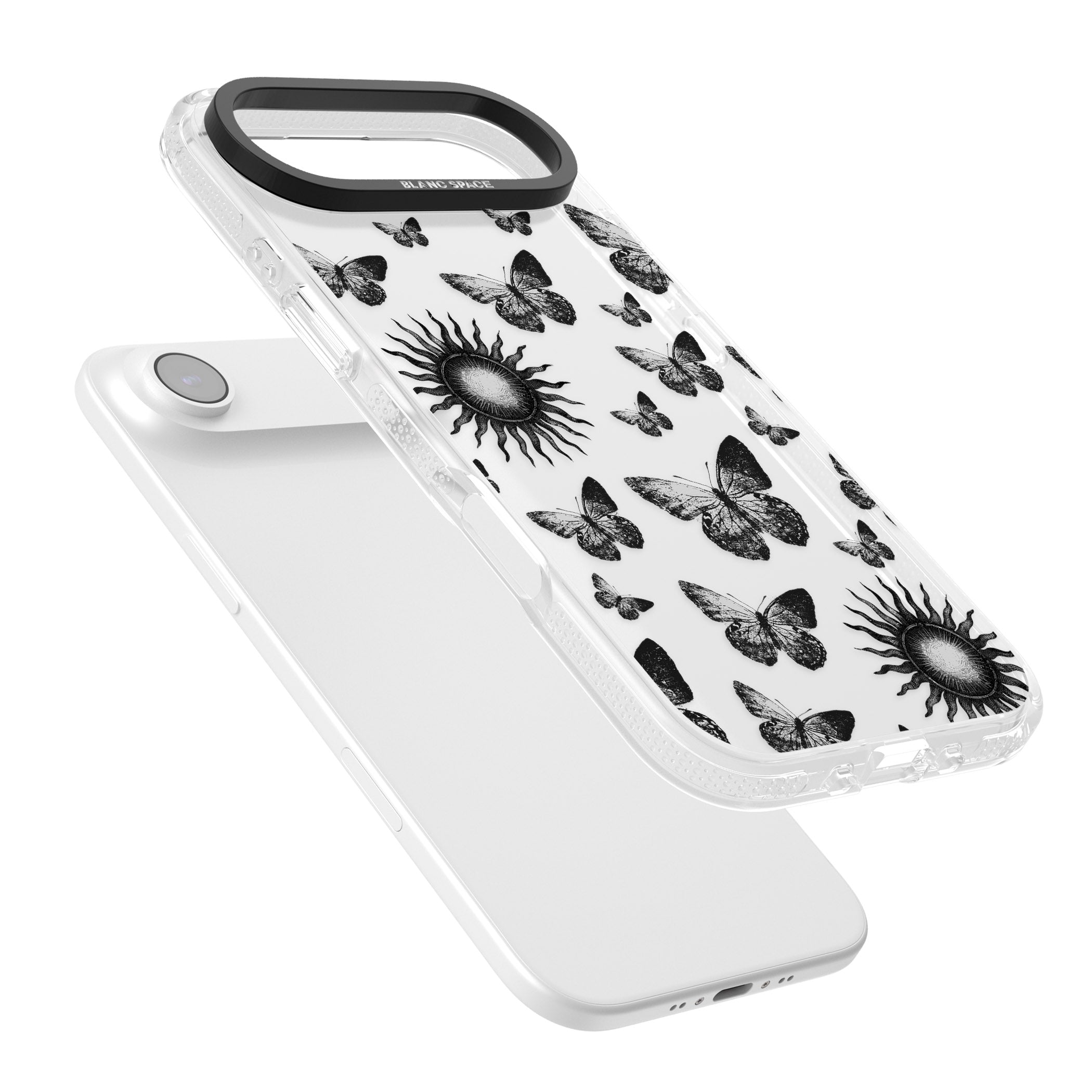 Butterflies Suns iPhone 17 Air Impact Air Clear Phone Case Colours