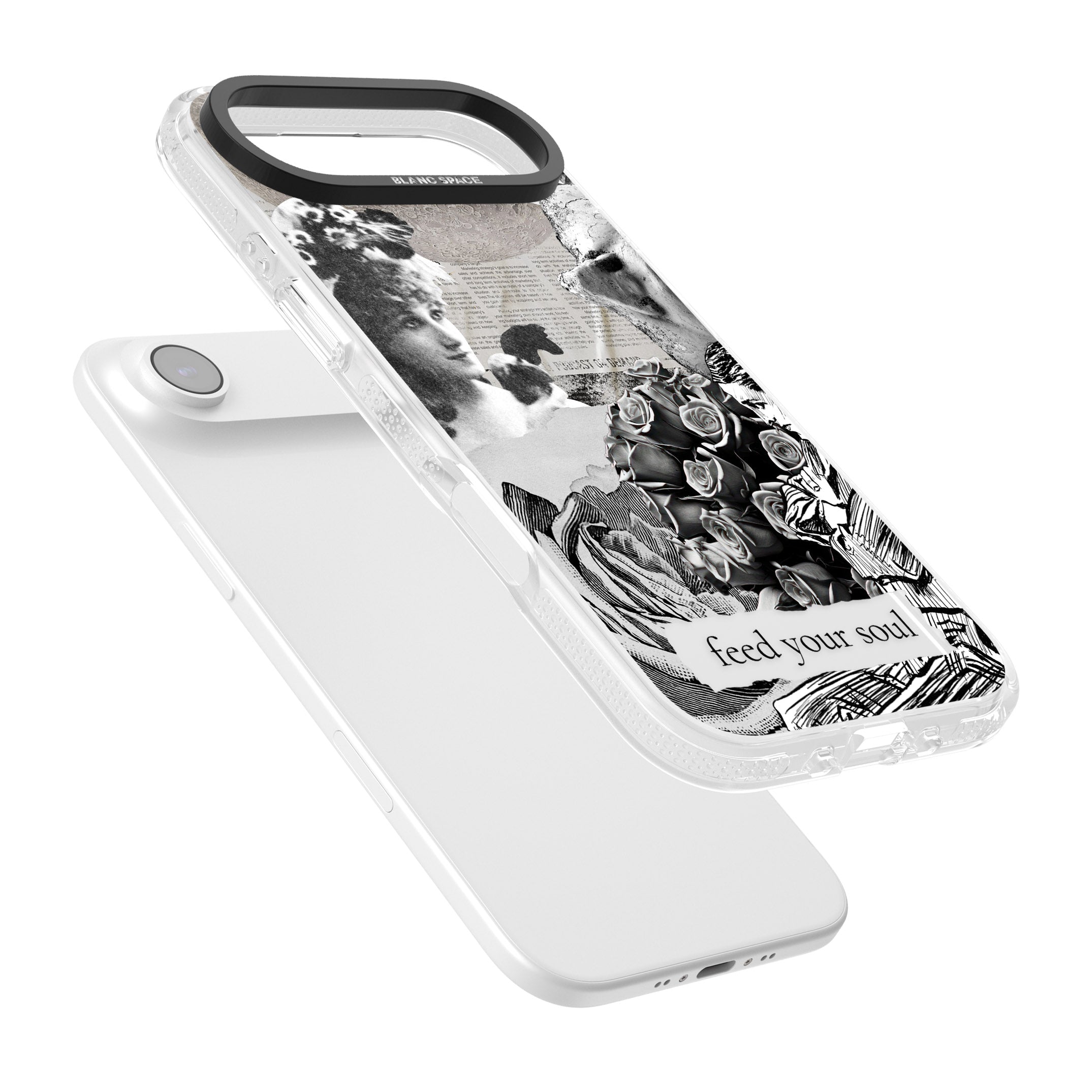 Feed Your Soul iPhone 17 Air Impact Air Clear Phone Case Colours