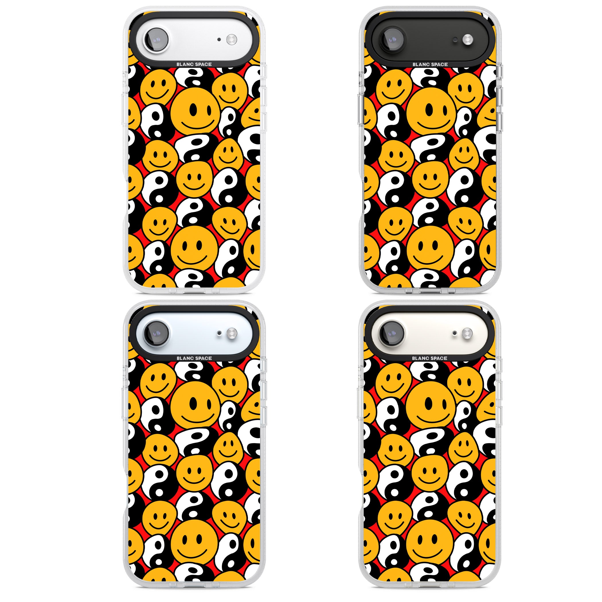 Yin Yang & Faces iPhone 17 Air Impact Air Clear Phone Case APT Impact Protection