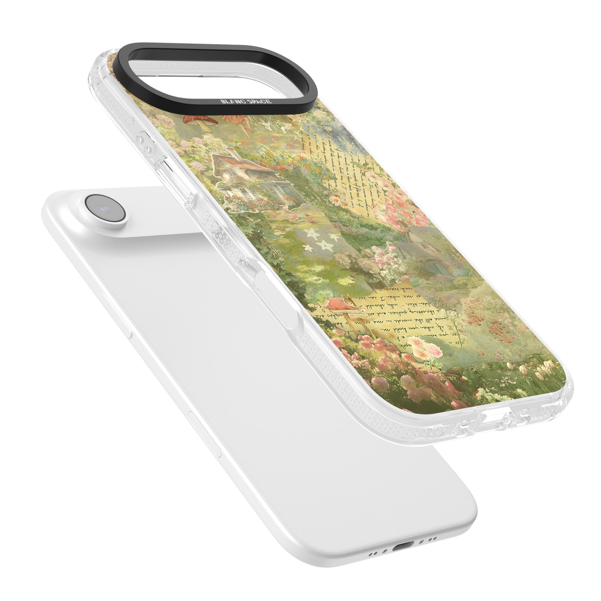 Soft Spring Collage iPhone 17 Air Impact Air Clear Phone Case Colours