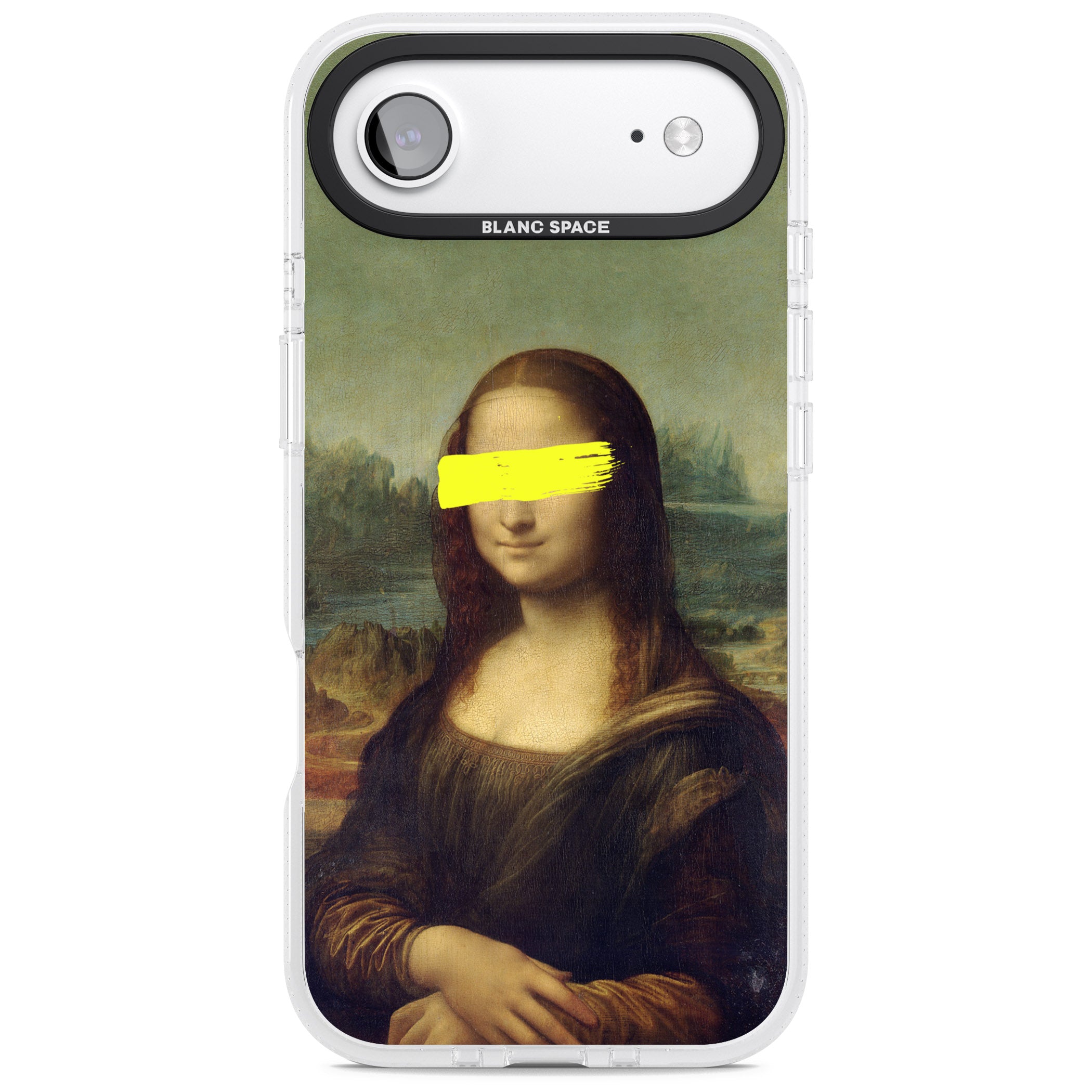 Vandaled Mona Lisa iPhone 17 Air Impact Air Clear Phone Case