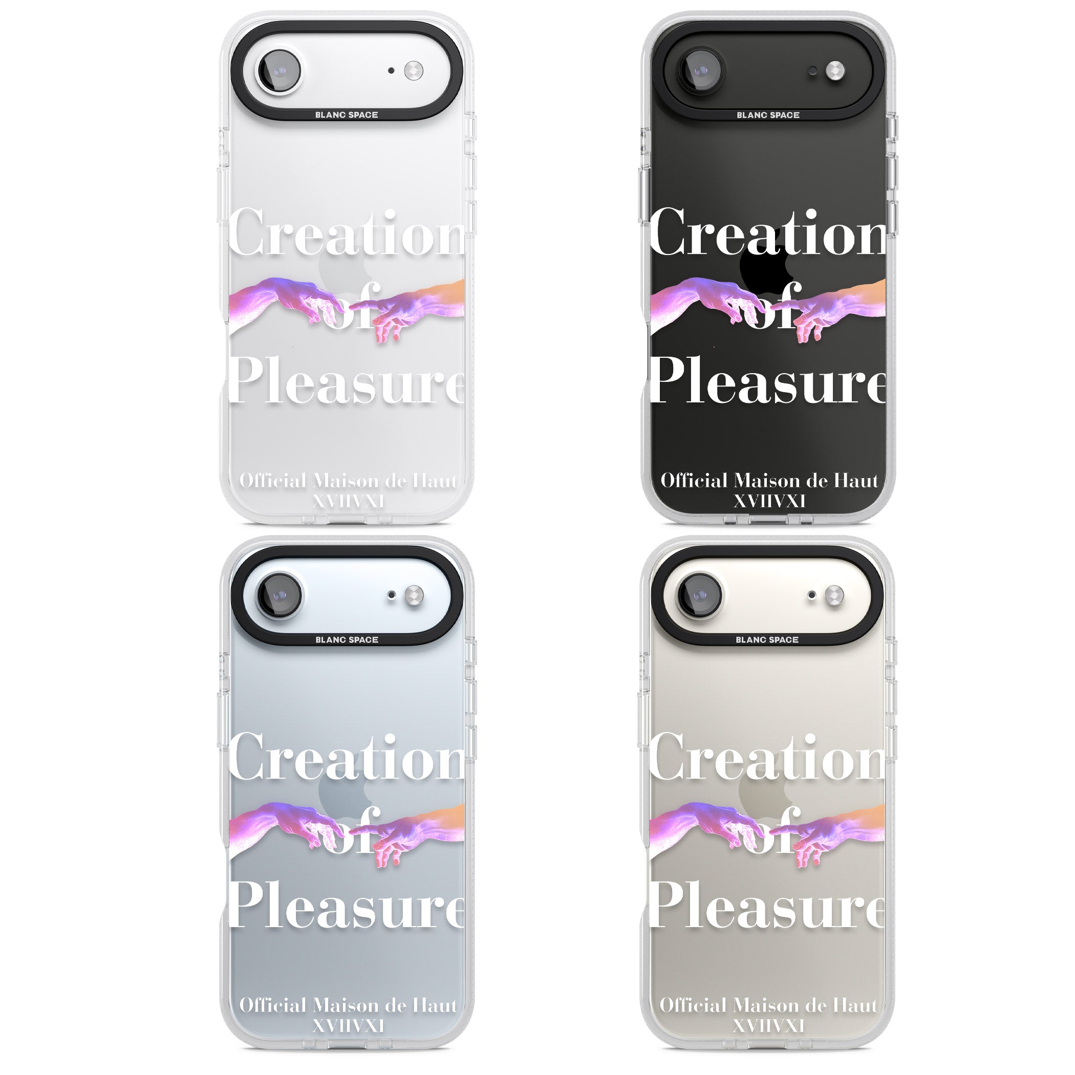 Creation Of Pleasure iPhone 17 Air Impact Air Clear Phone Case APT Impact Protection
