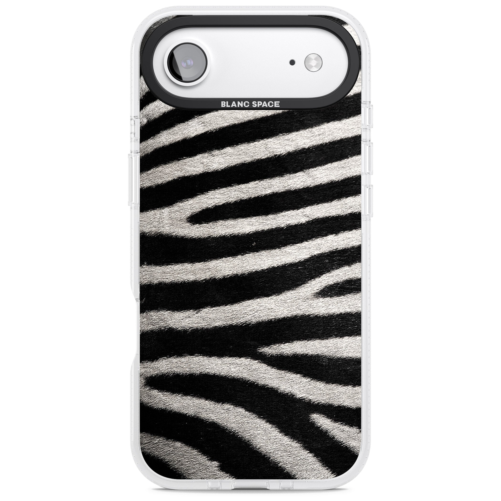 Zebra Print iPhone 17 Air Impact Air Clear Phone Case