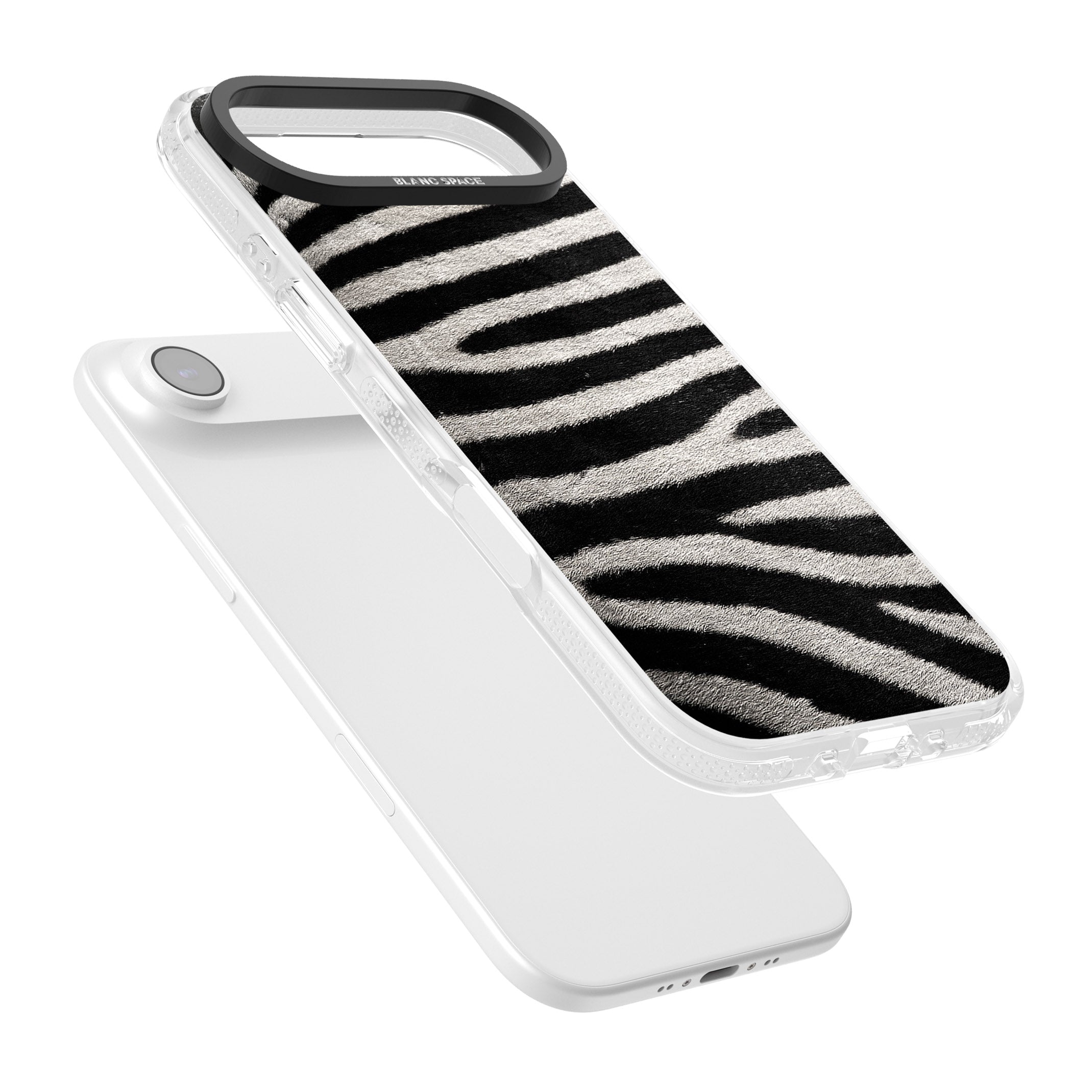 Zebra Print iPhone 17 Air Impact Air Clear Phone Case Colours