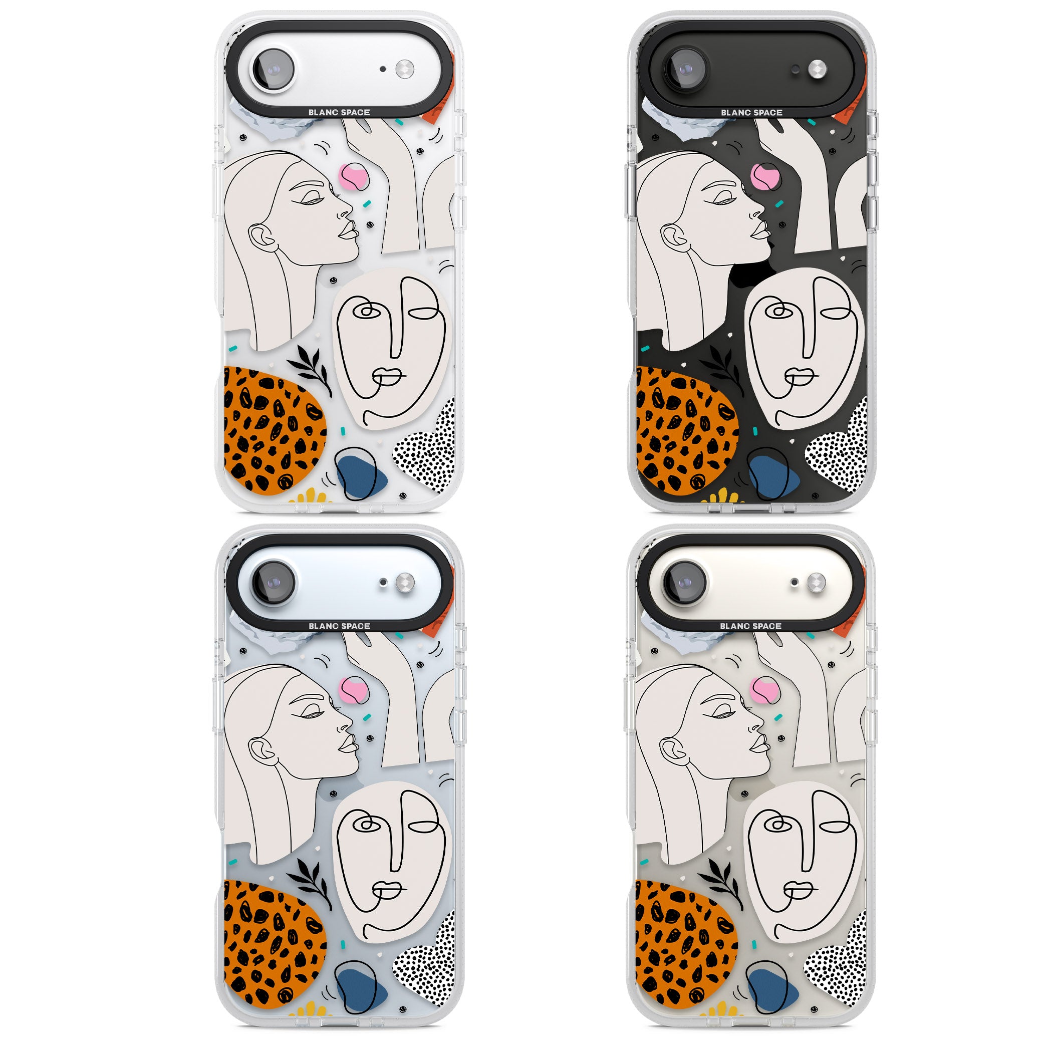 Artistic Expression Scrapbook iPhone 17 Air Impact Air Clear Phone Case APT Impact Protection