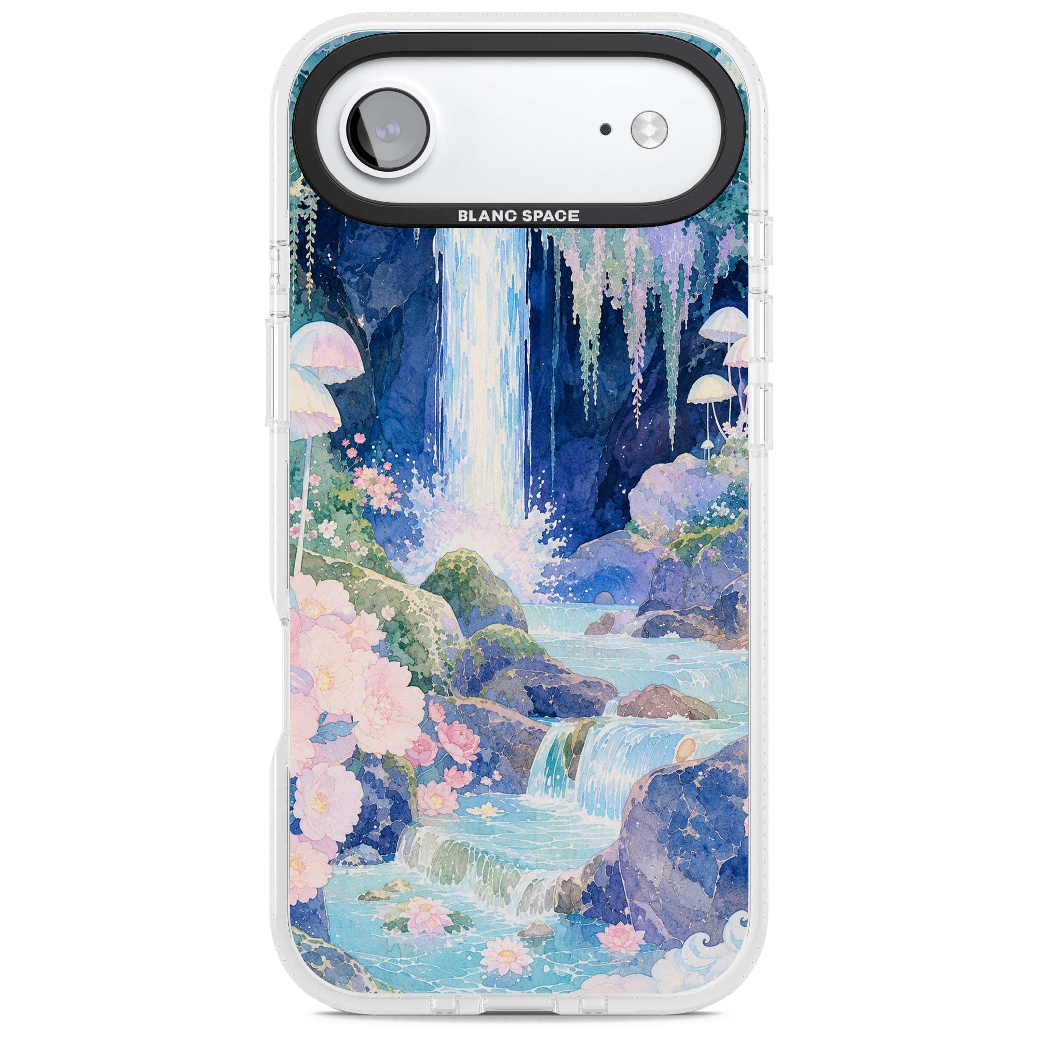 Mystic Waterfall art iPhone case | Clear Case Impact Air case for iPhone Air