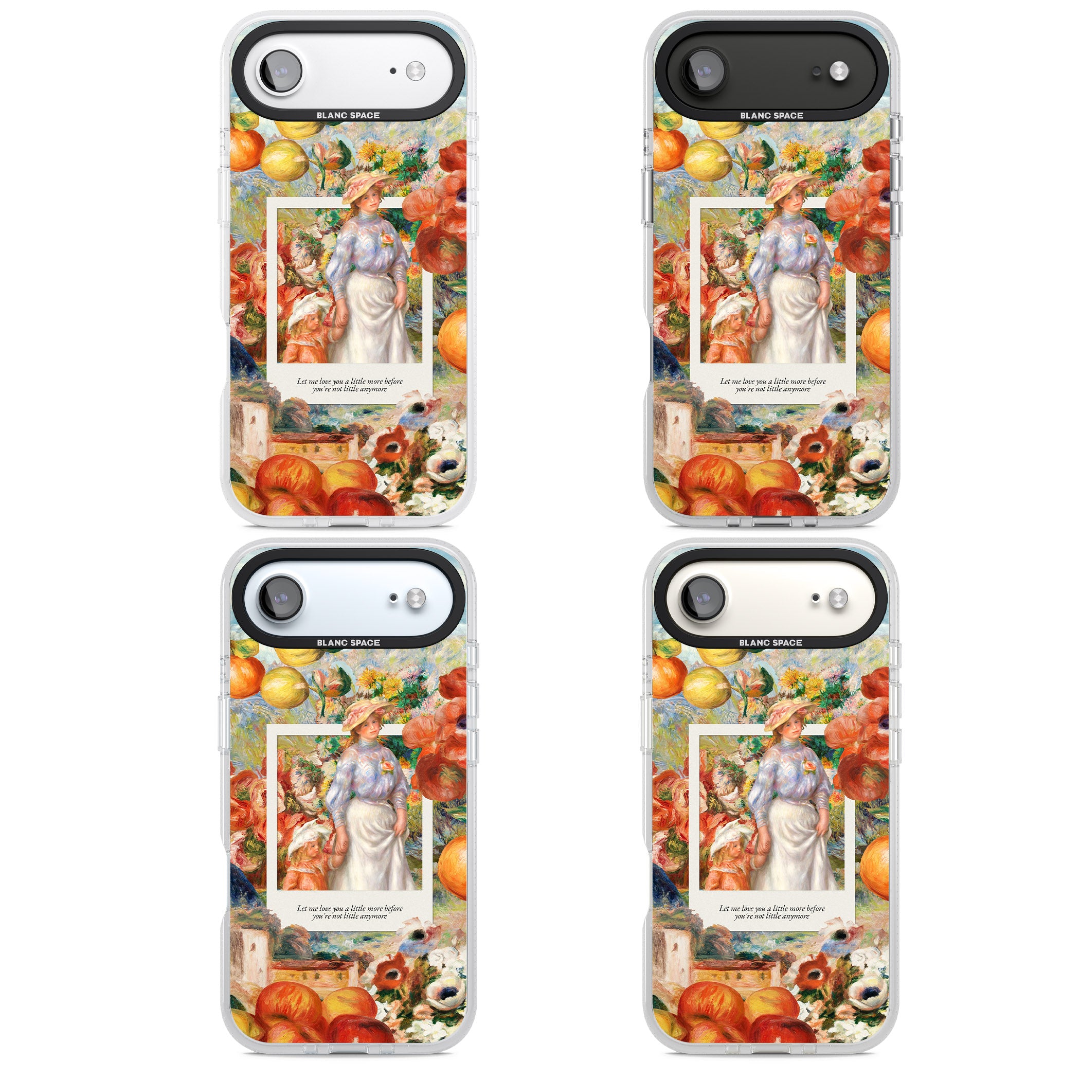 Renoir Mother & Child iPhone 17 Air Impact Air Clear Phone Case APT Impact Protection