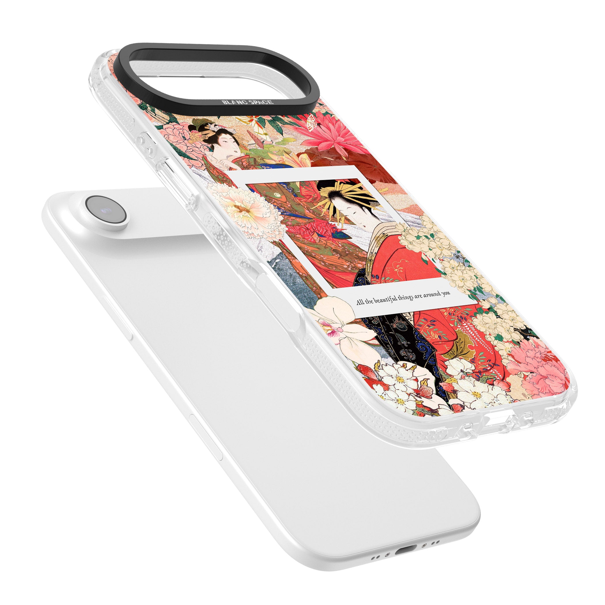 Woodblock Geisha iPhone 17 Air Impact Air Clear Phone Case Colours