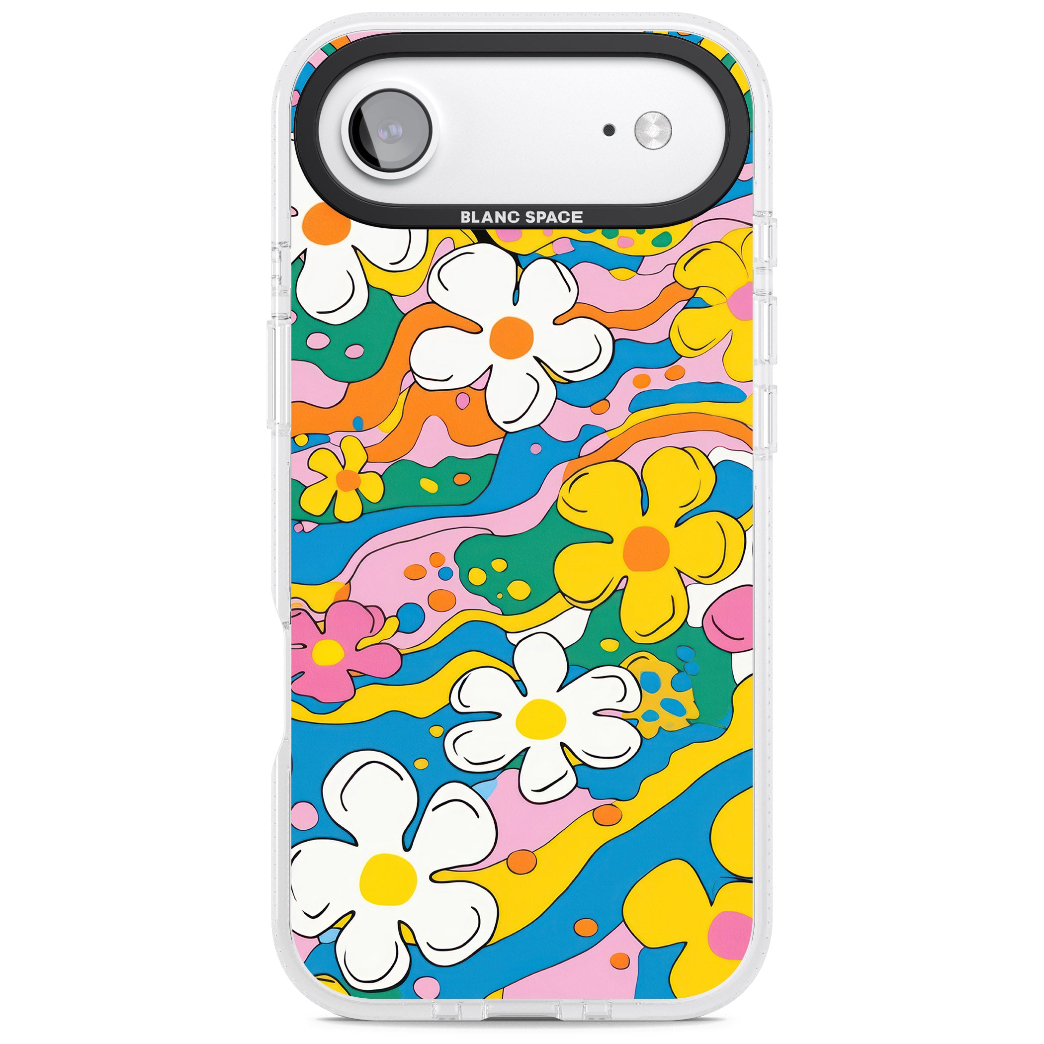 Vibrant Bloom iPhone 17 Air Impact Air Clear Phone Case