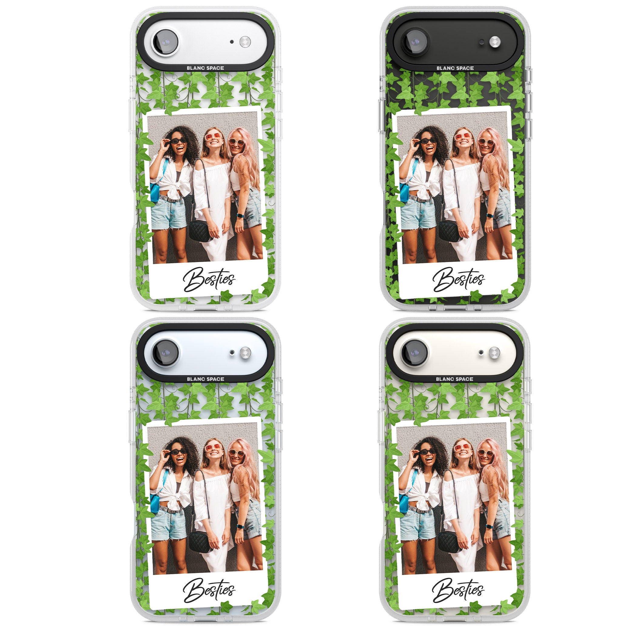 Personalised Ivy Vine Instant Photo iPhone 17 Air Impact Air Clear Phone Case APT Impact Protection