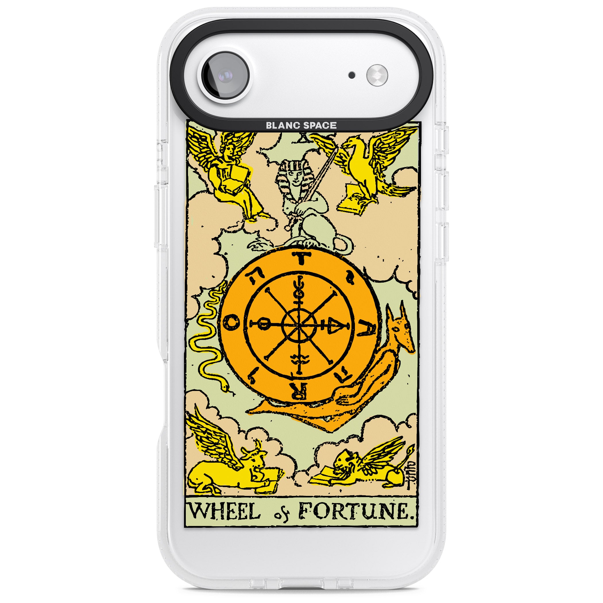 Personalised Wheel Of Fortune Tarot Card (Color) iPhone 17 Air Impact Air Clear Phone Case