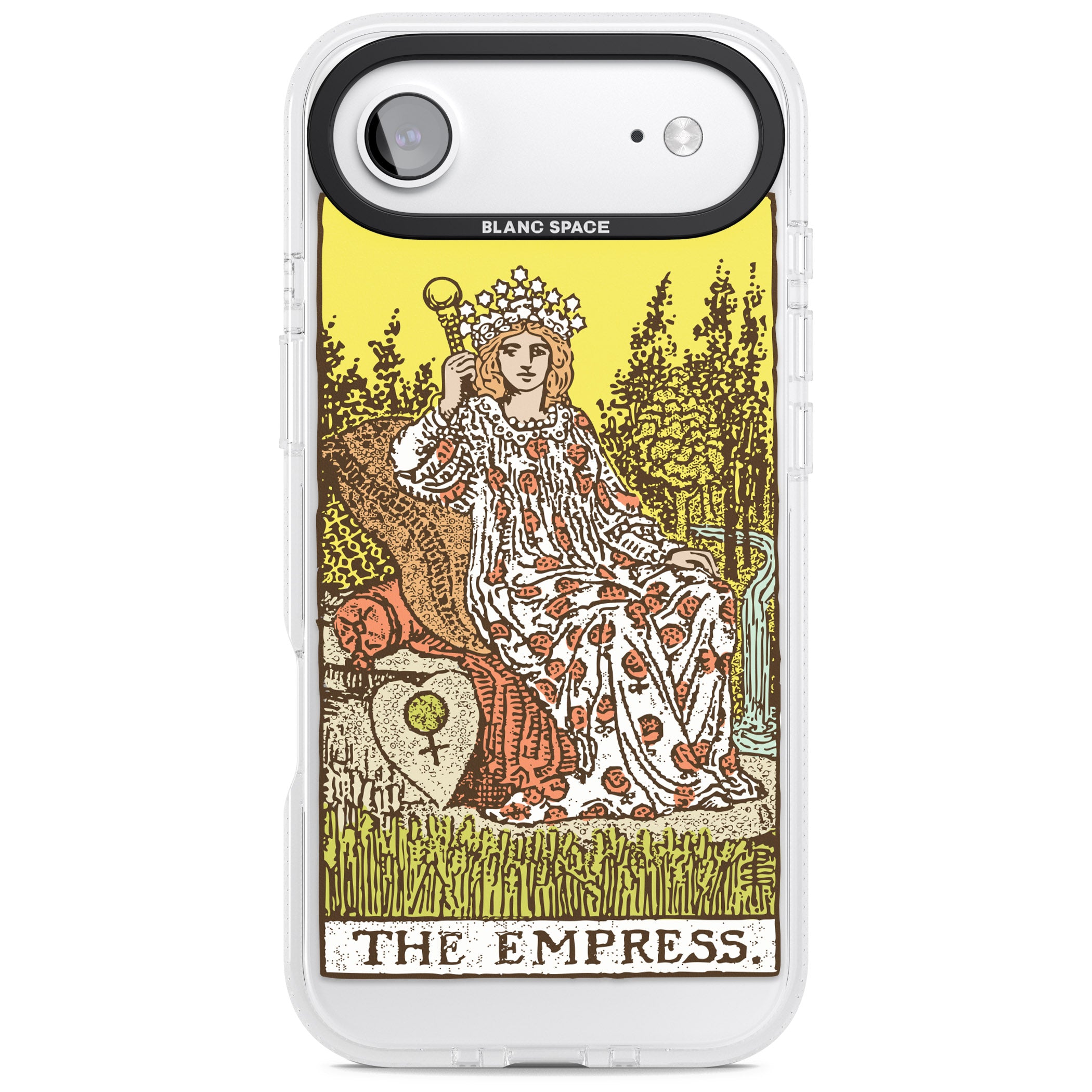 Personalised The Empress Tarot Card (Color) iPhone 17 Air Impact Air Clear Phone Case