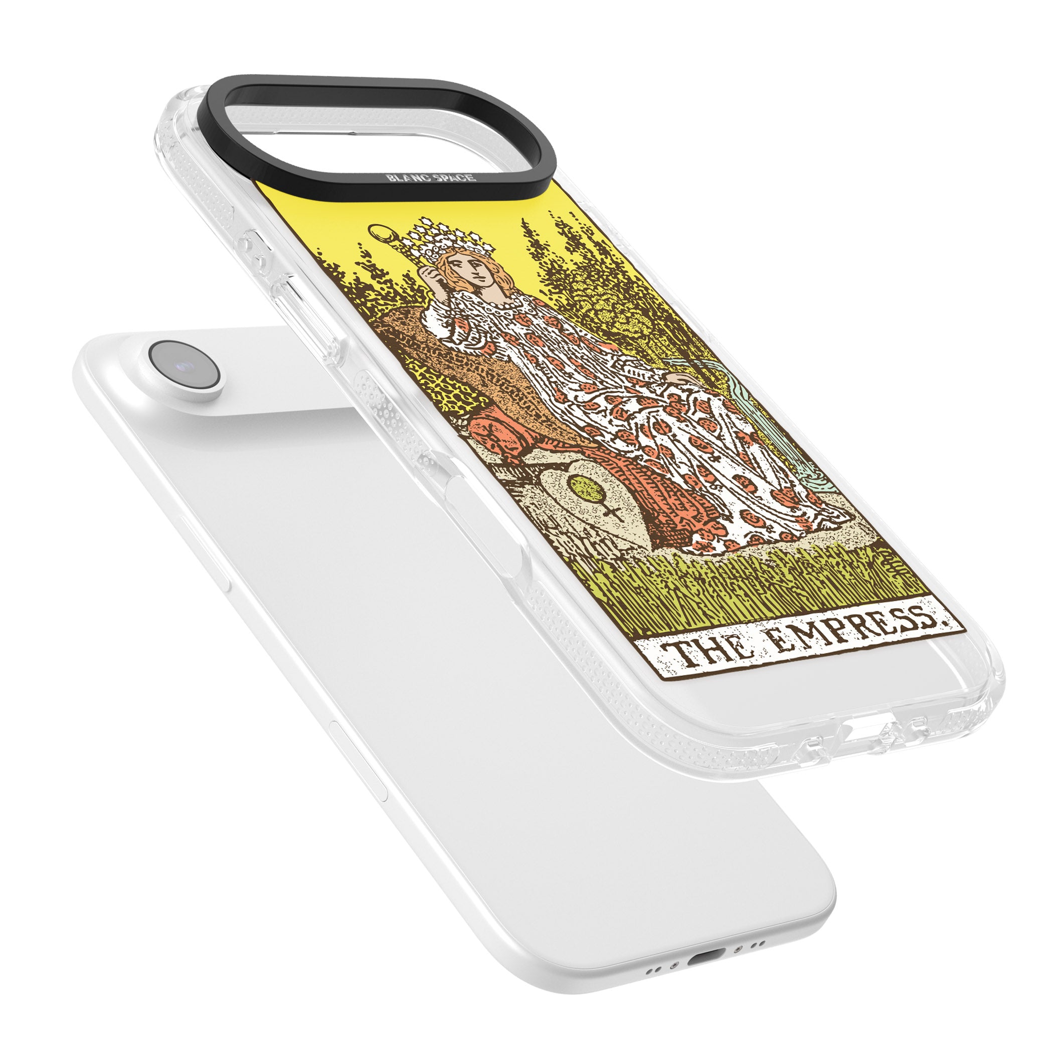 Personalised The Empress Tarot Card (Color) iPhone 17 Air Impact Air Clear Phone Case Colours