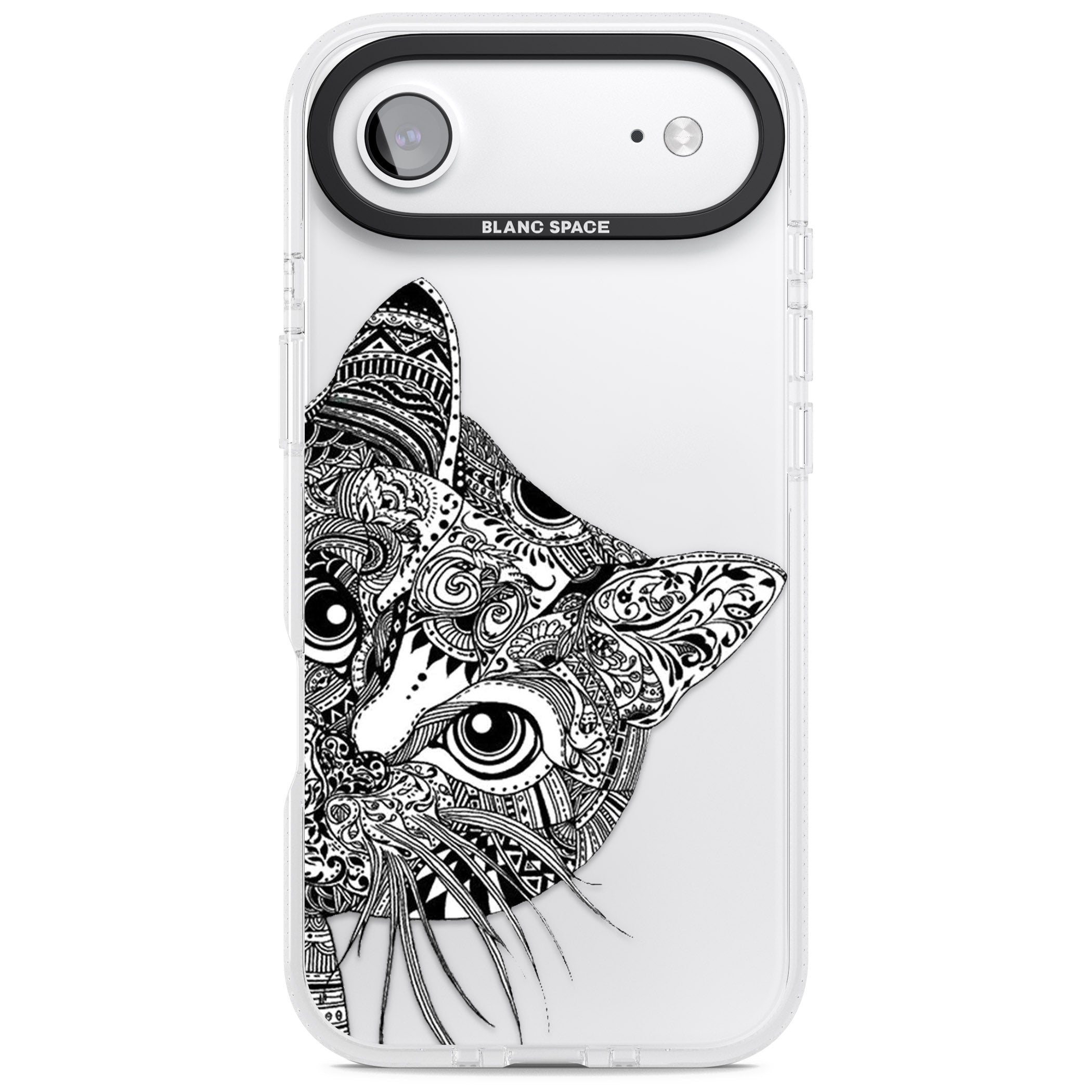 Henna Cat iPhone 17 Air Impact Air Clear Phone Case