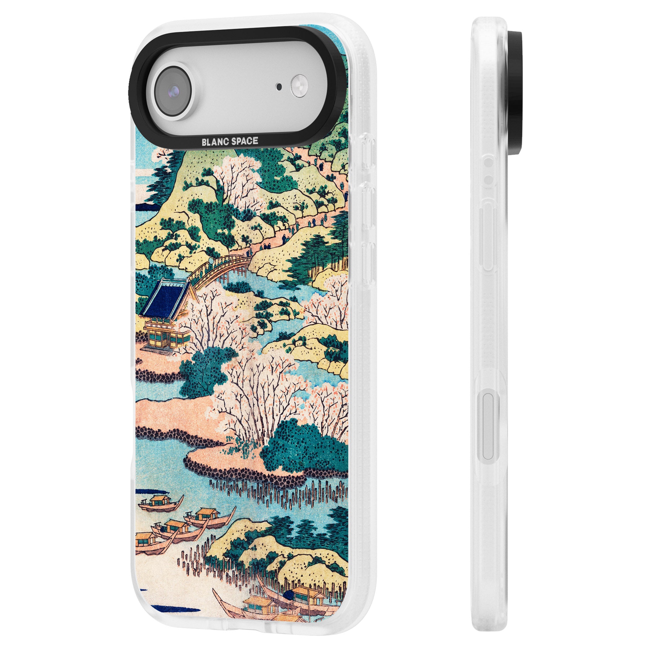Coastal Community iPhone 17 Air Impact Air Clear Phone Case Side Profile