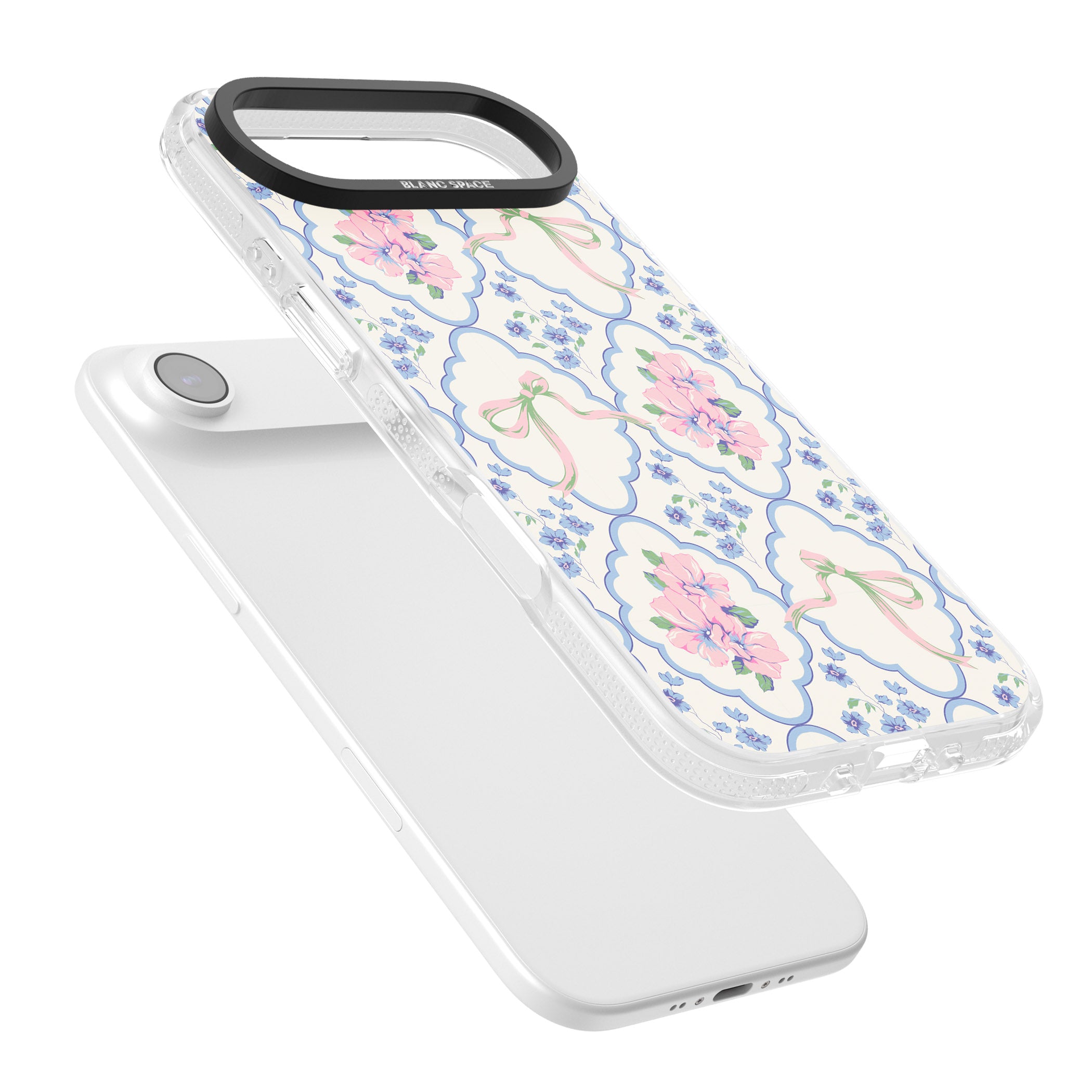 Coquette Flowers & Bows iPhone 17 Air Impact Air Clear Phone Case Colours