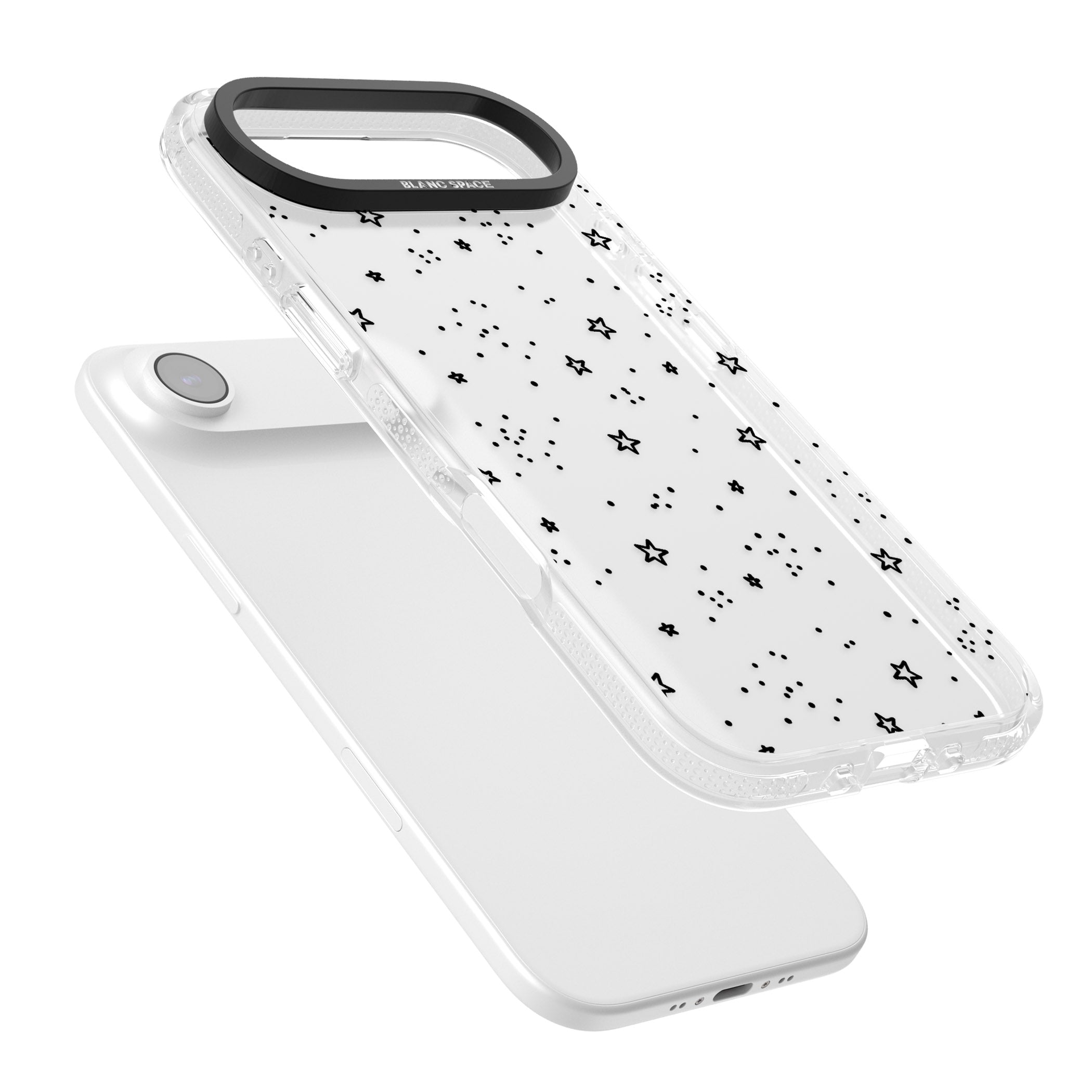 Starry Night Sky iPhone 17 Air Impact Air Clear Phone Case Colours