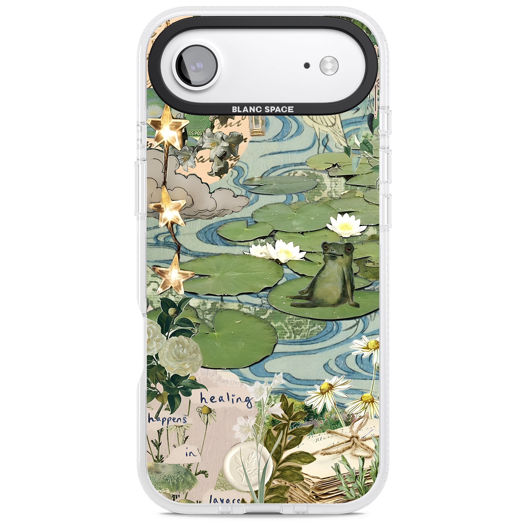 Lily Pad River iPhone 17 Air Impact Air Clear Phone Case