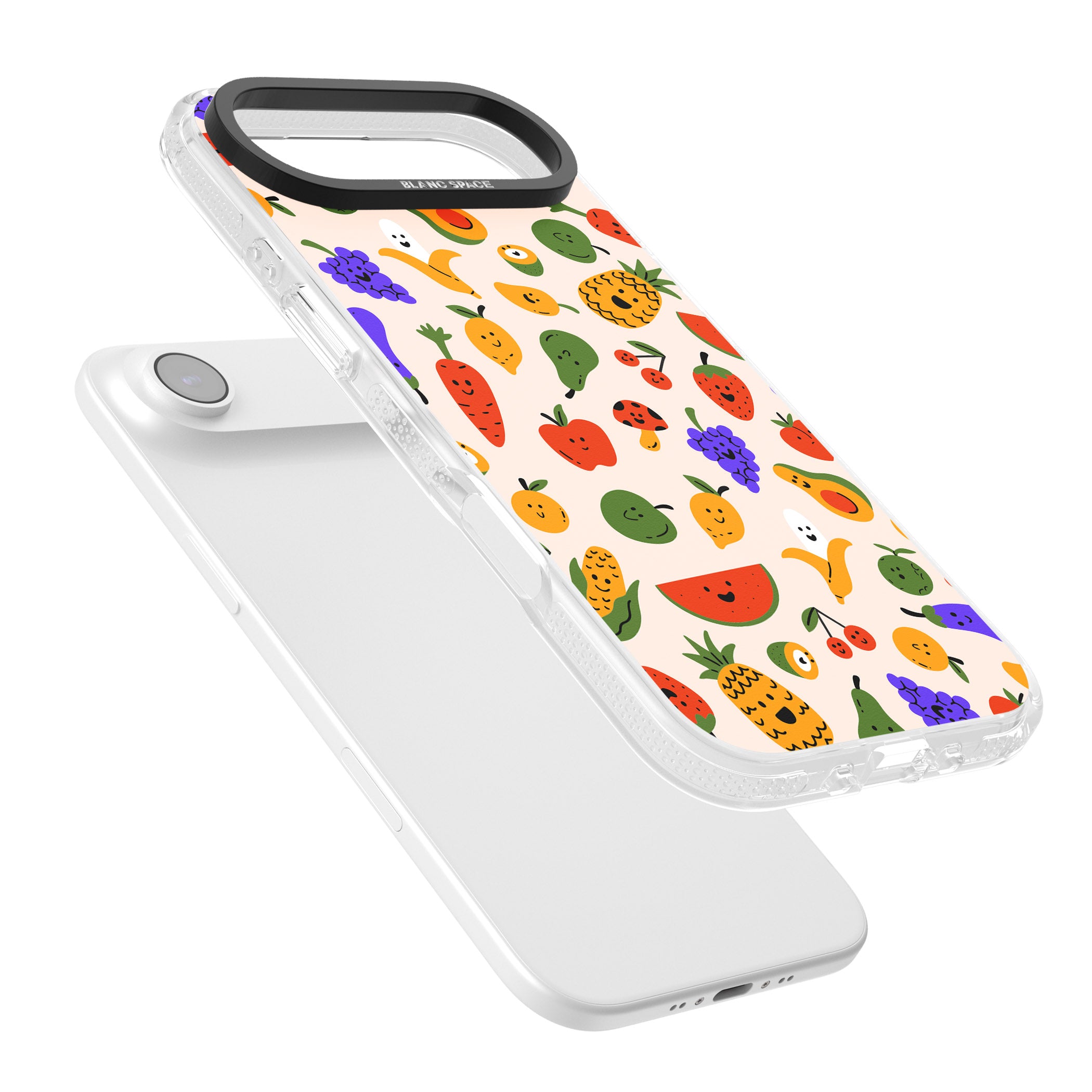 Kawaii Fruit iPhone 17 Air Impact Air Clear Phone Case Colours