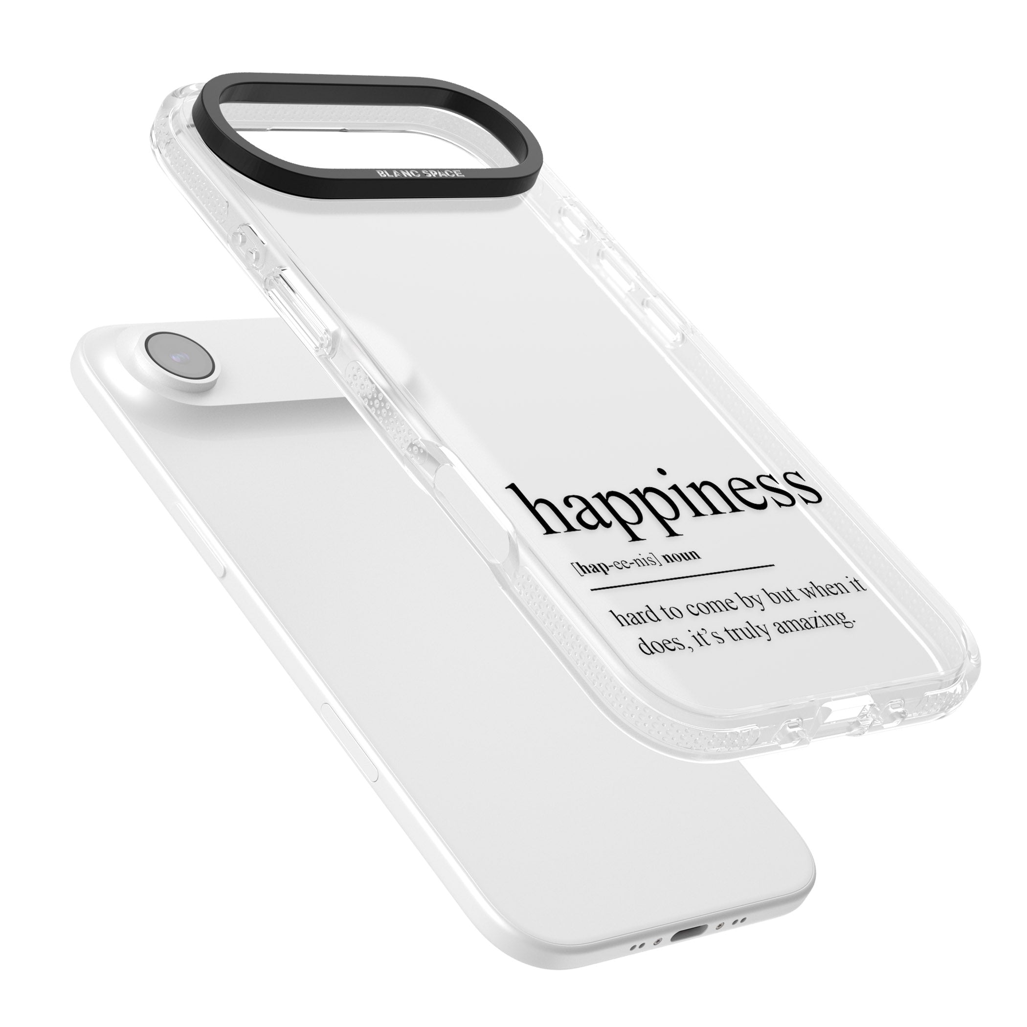 Happiness iPhone 17 Air Impact Air Clear Phone Case Colours