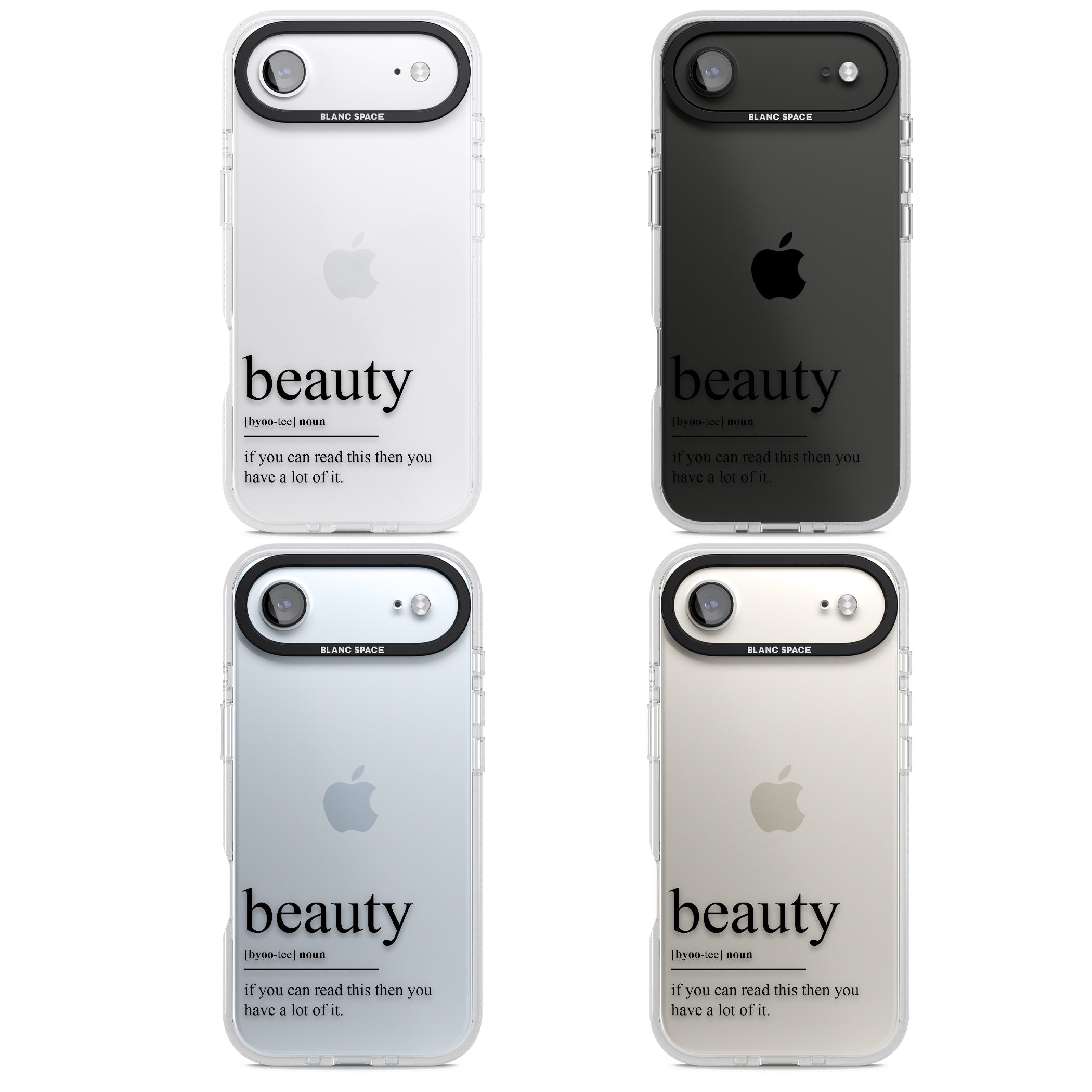Beauty iPhone 17 Air Impact Air Clear Phone Case APT Impact Protection