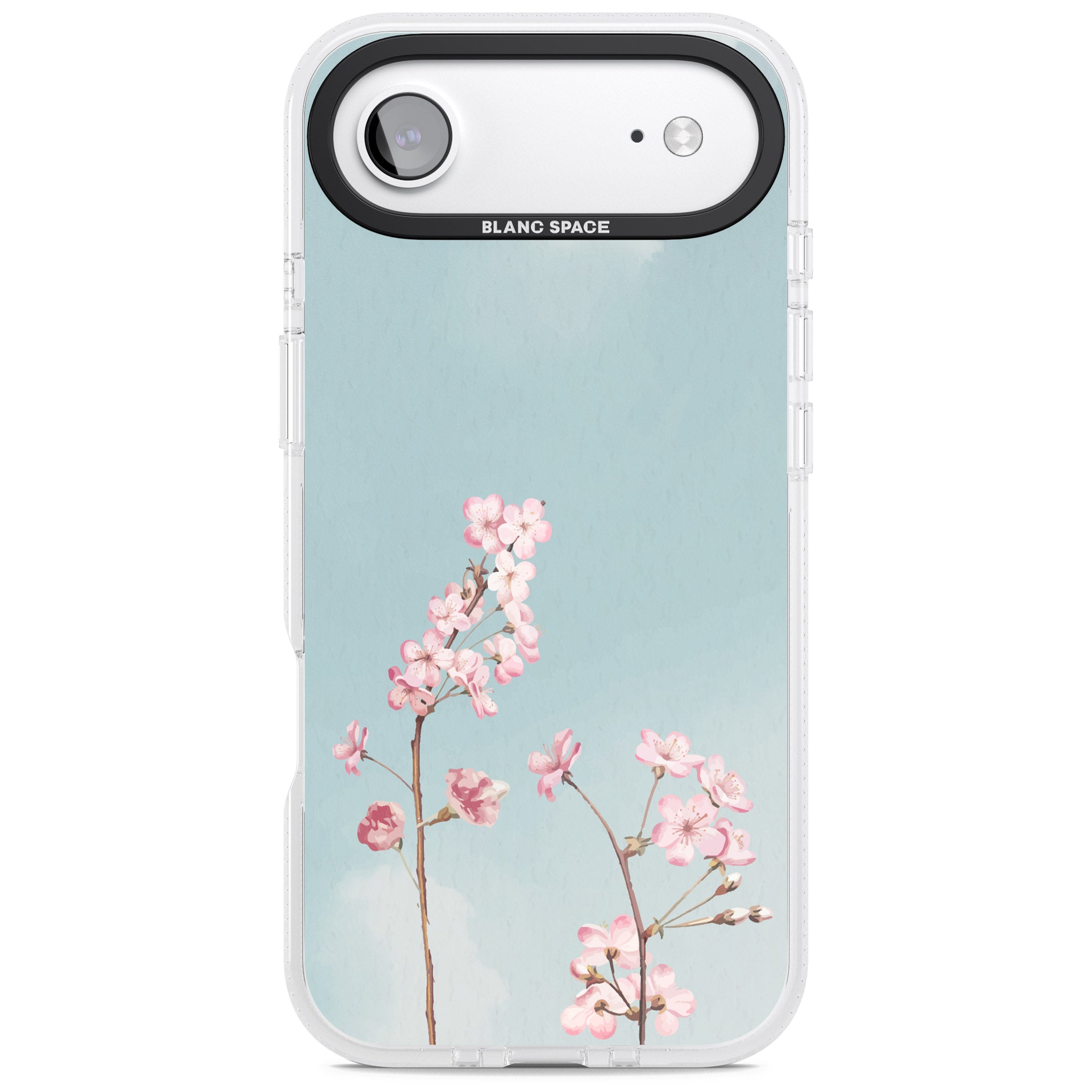 Blossom Flower Sky iPhone 17 Air Impact Air Clear Phone Case
