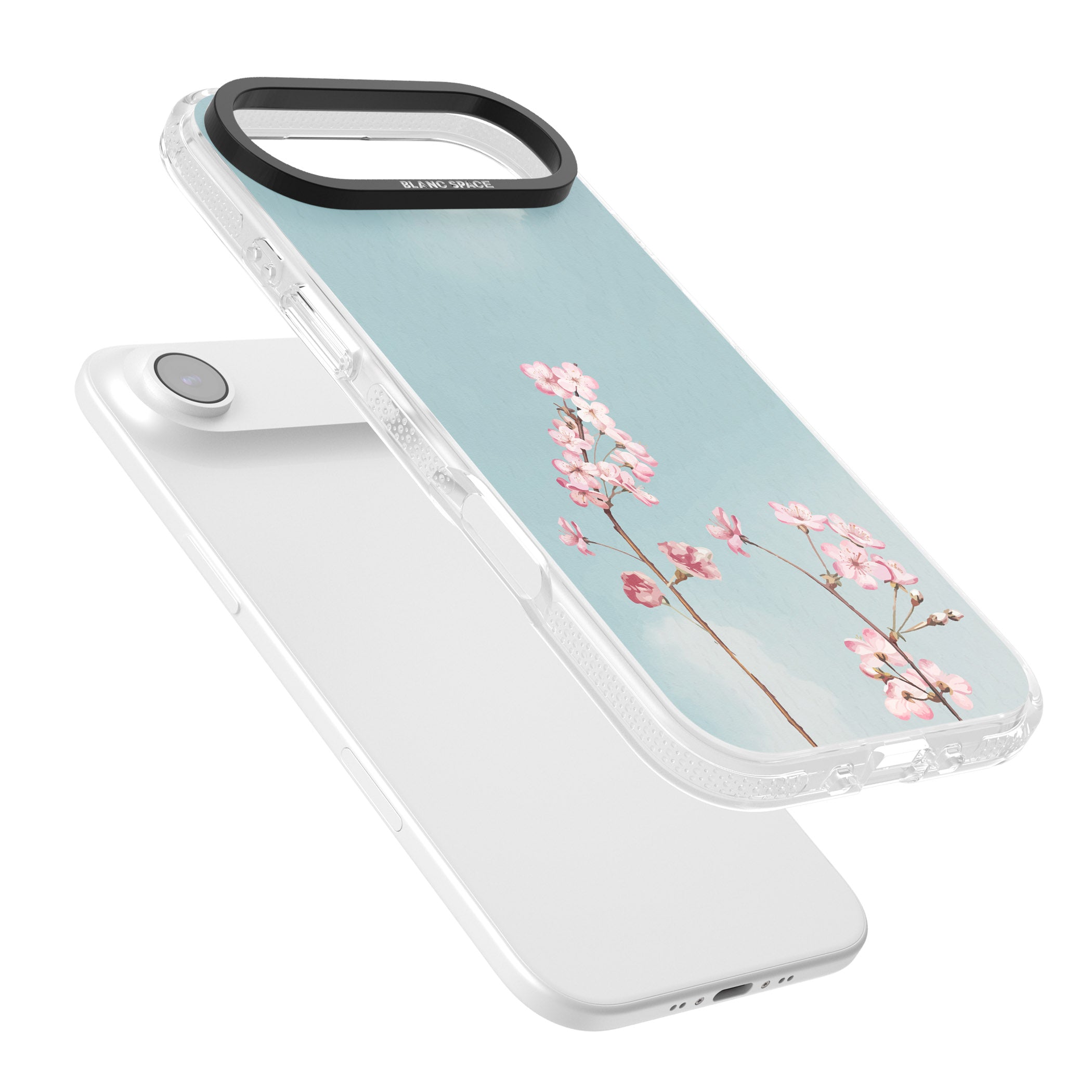 Blossom Flower Sky iPhone 17 Air Impact Air Clear Phone Case Colours