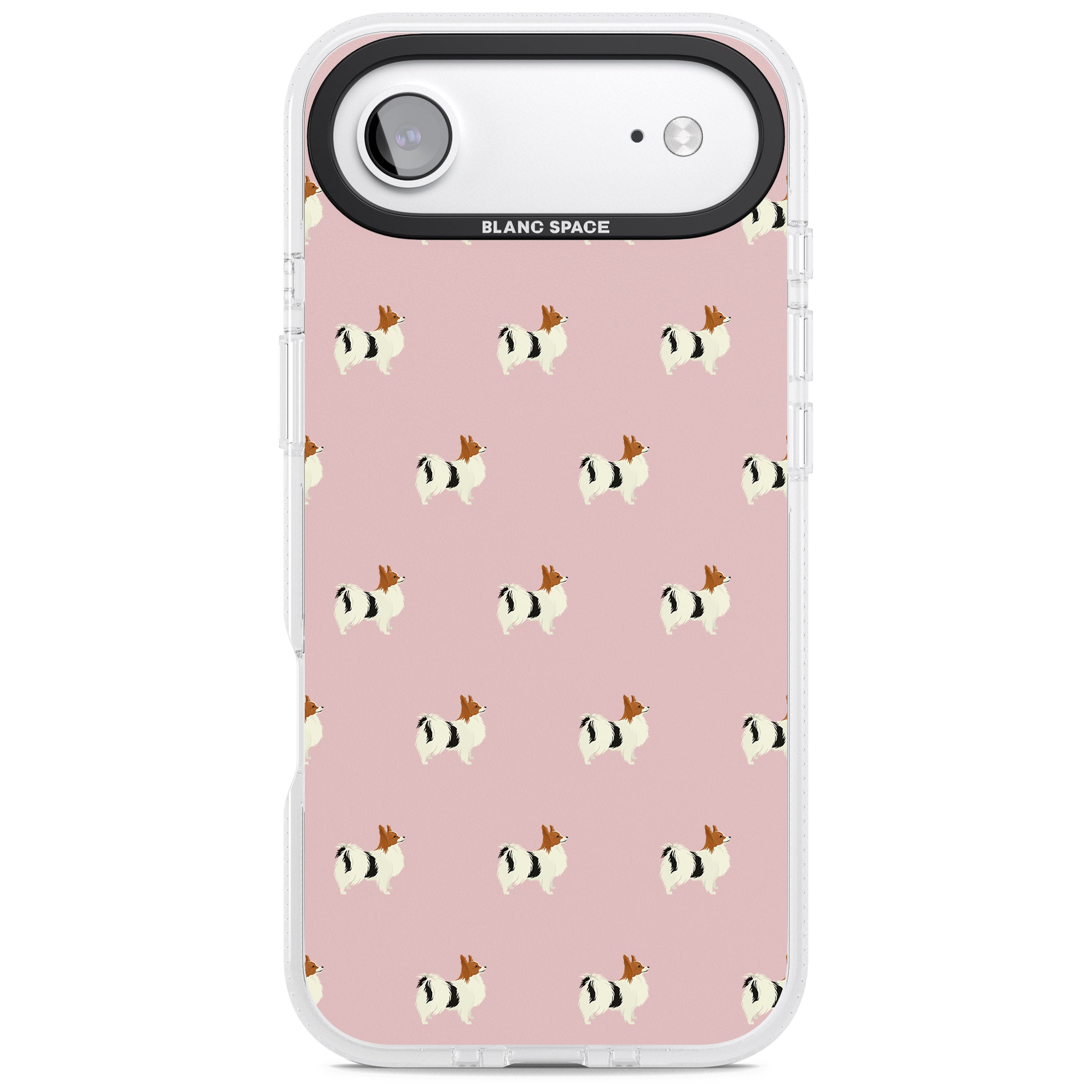 Adorable Dog Print iPhone 17 Air Impact Air Clear Phone Case
