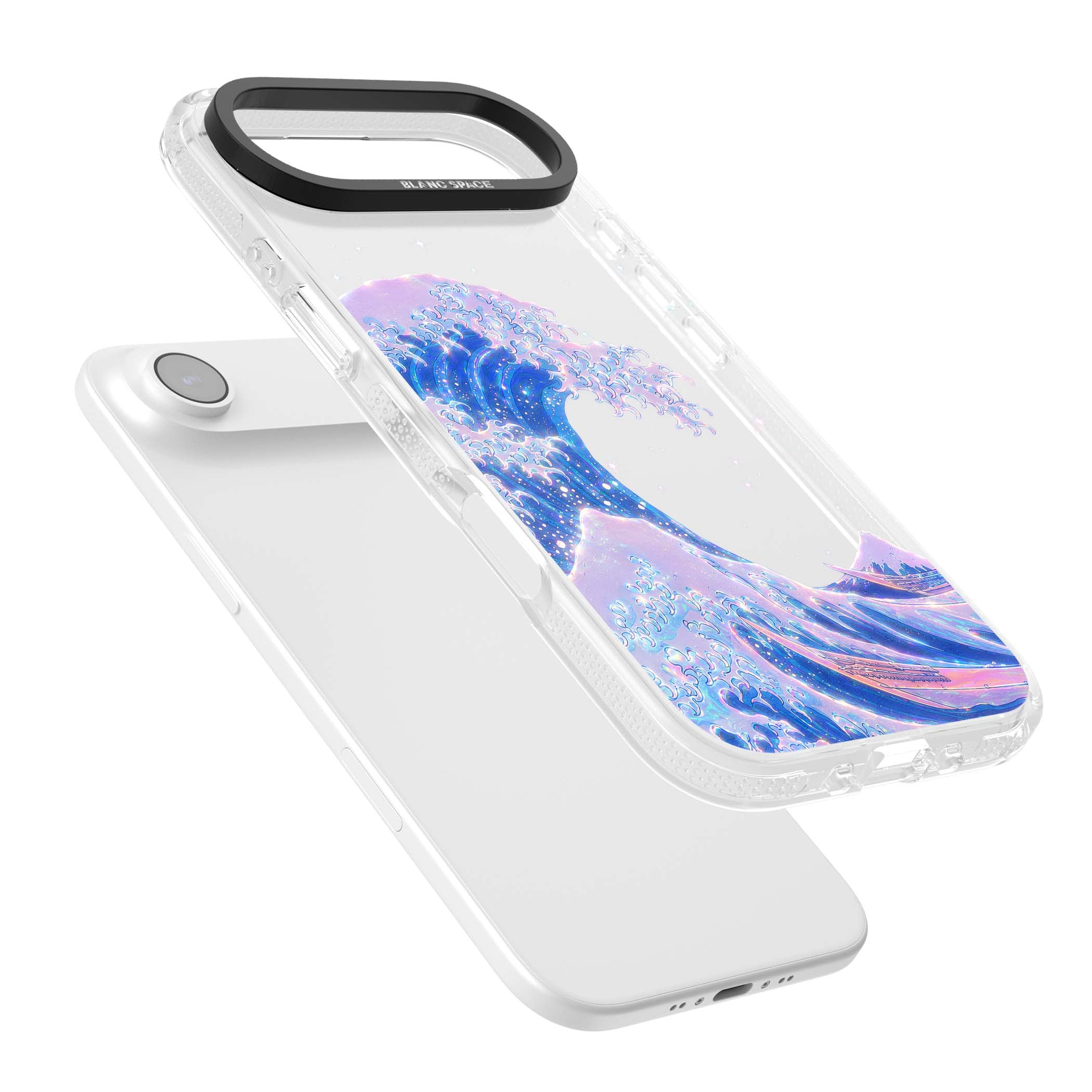 The Great Wave In Opal japanese iPhone case | Clear Case Impact Air case for iPhone Air