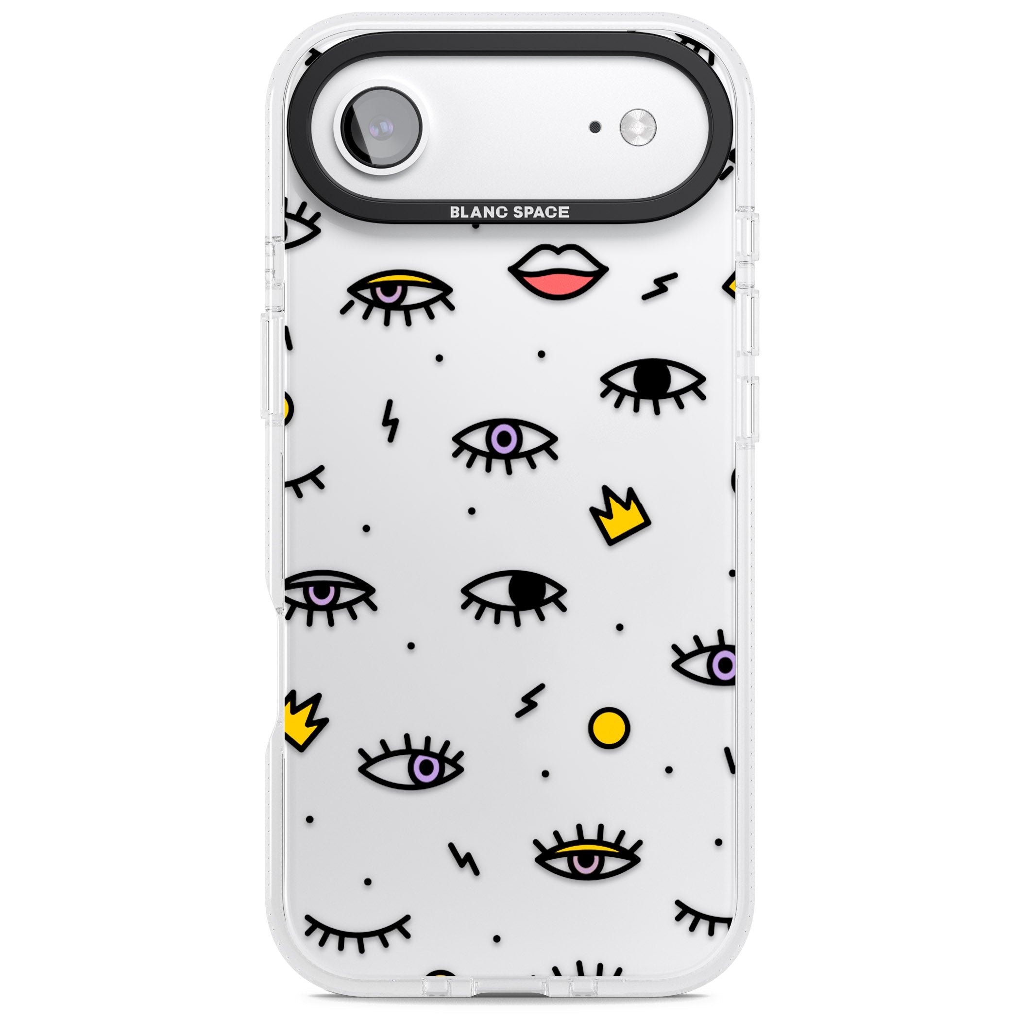 Eyes & Lips Icons iPhone 17 Air Impact Air Clear Phone Case