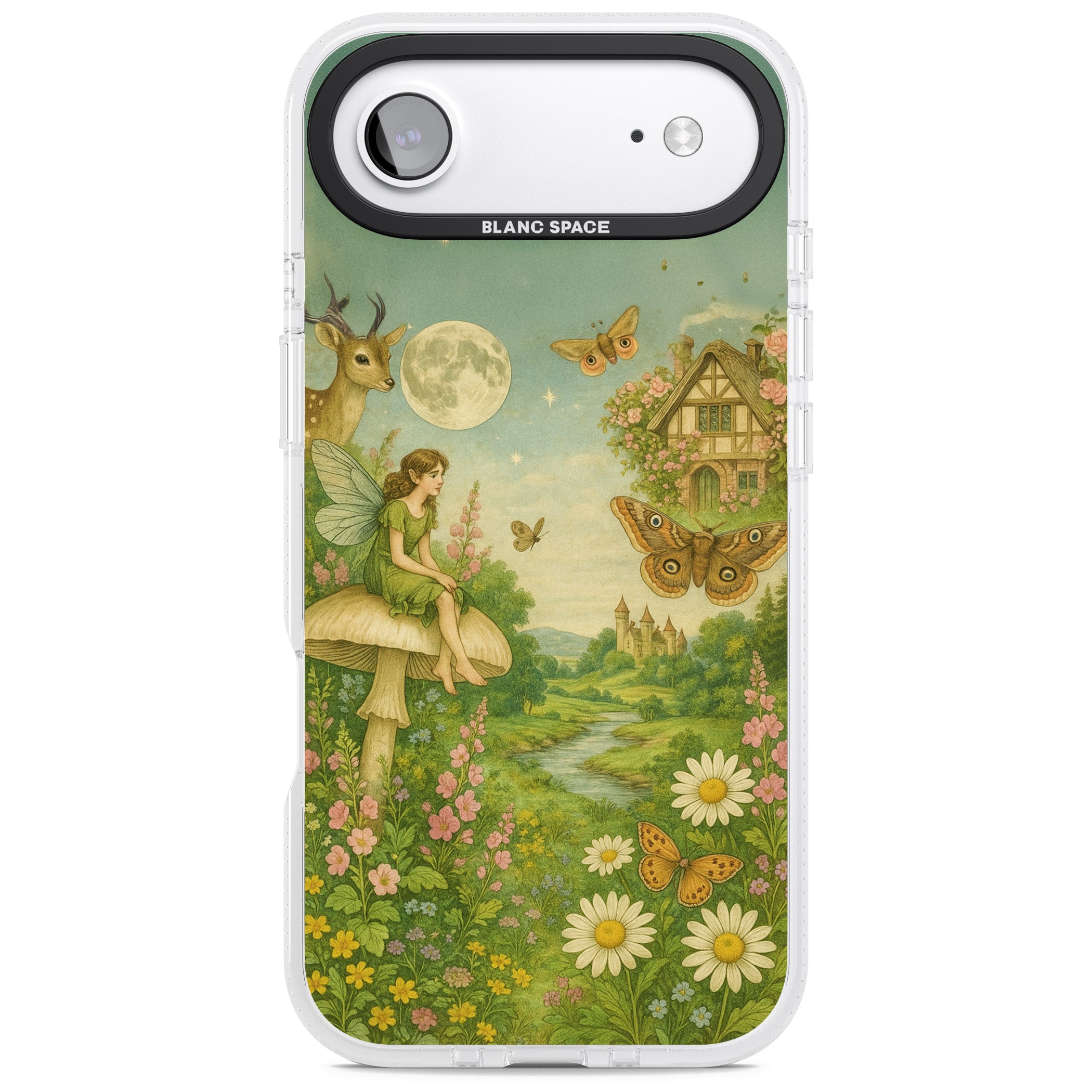 Cottage Fairy iPhone 17 Air Impact Air Clear Phone Case