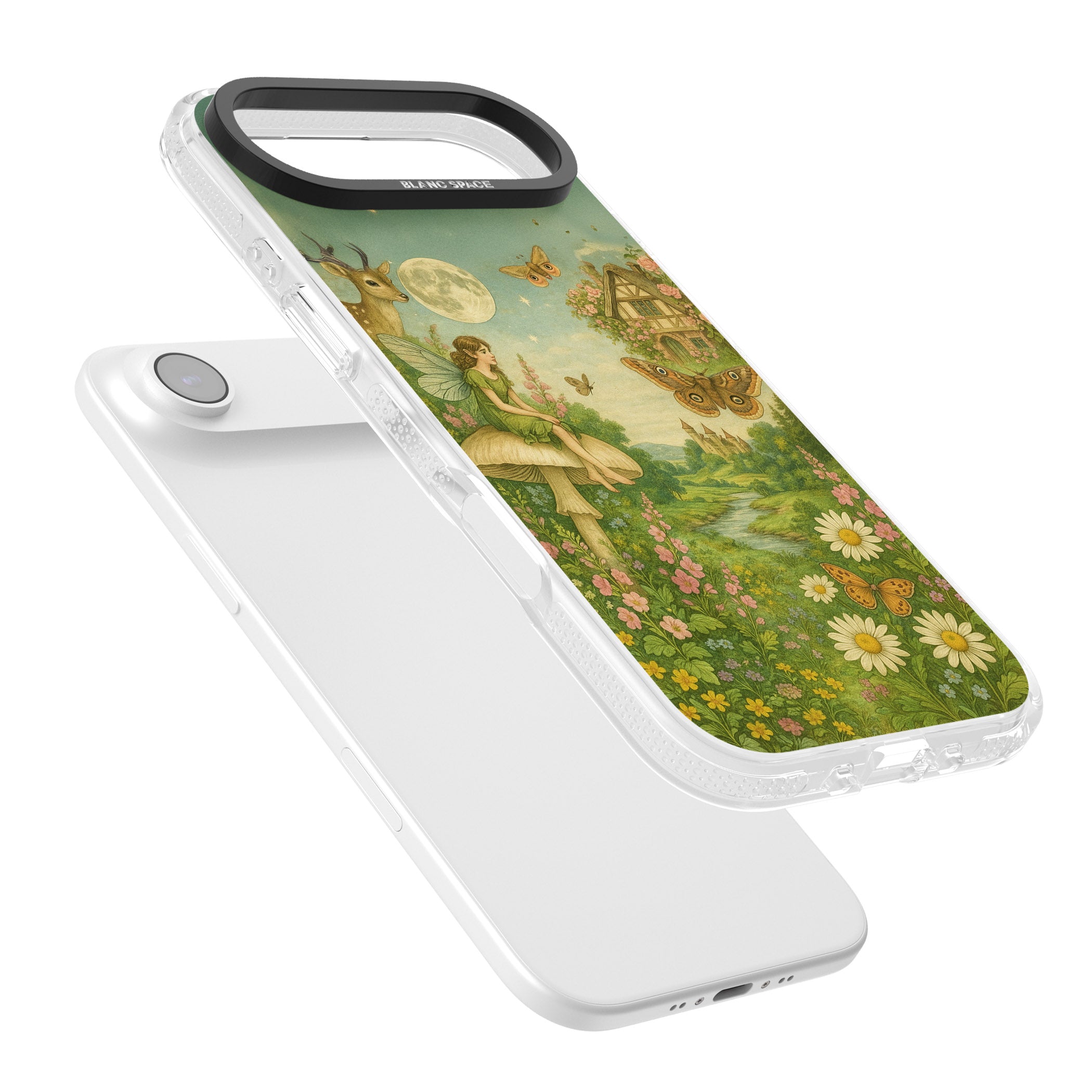 Cottage Fairy iPhone 17 Air Impact Air Clear Phone Case Colours
