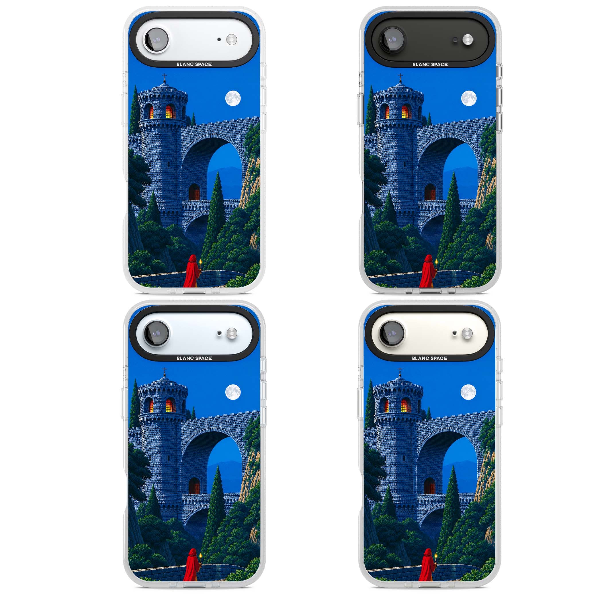 Castle Walls art iPhone case | Clear Case Impact Air case for iPhone Air