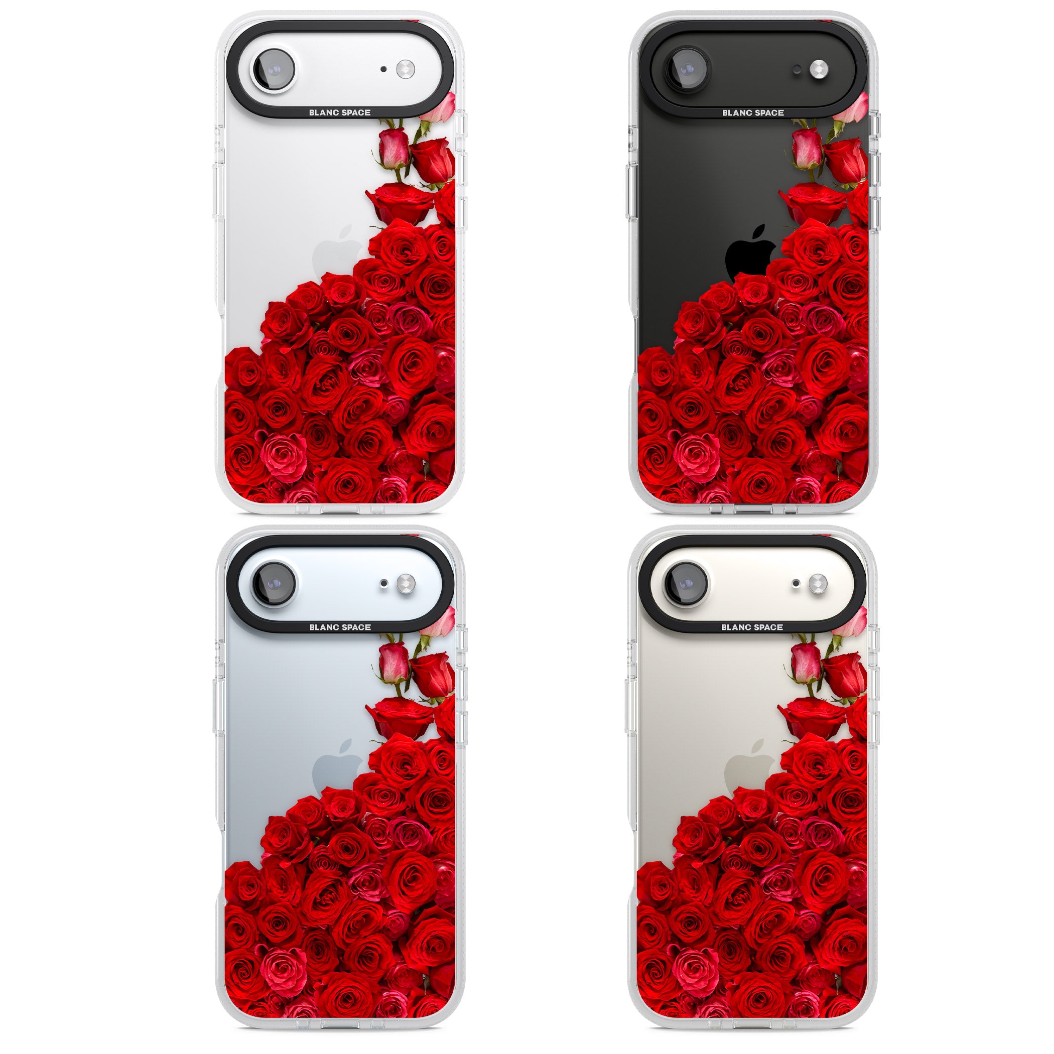 Floral Roses iPhone 17 Air Impact Air Clear Phone Case APT Impact Protection