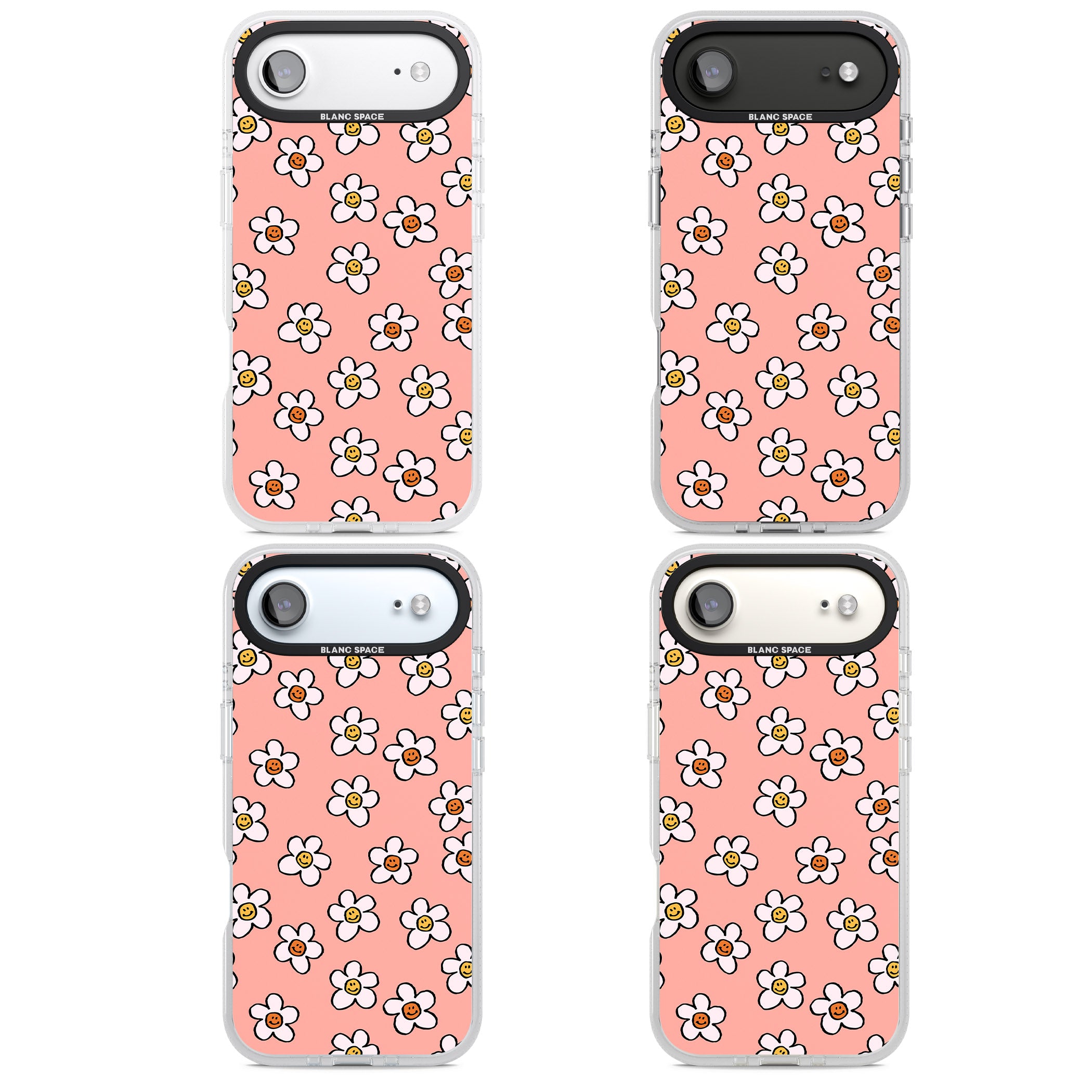 Peachy Daisy Smiles iPhone 17 Air Impact Air Clear Phone Case APT Impact Protection