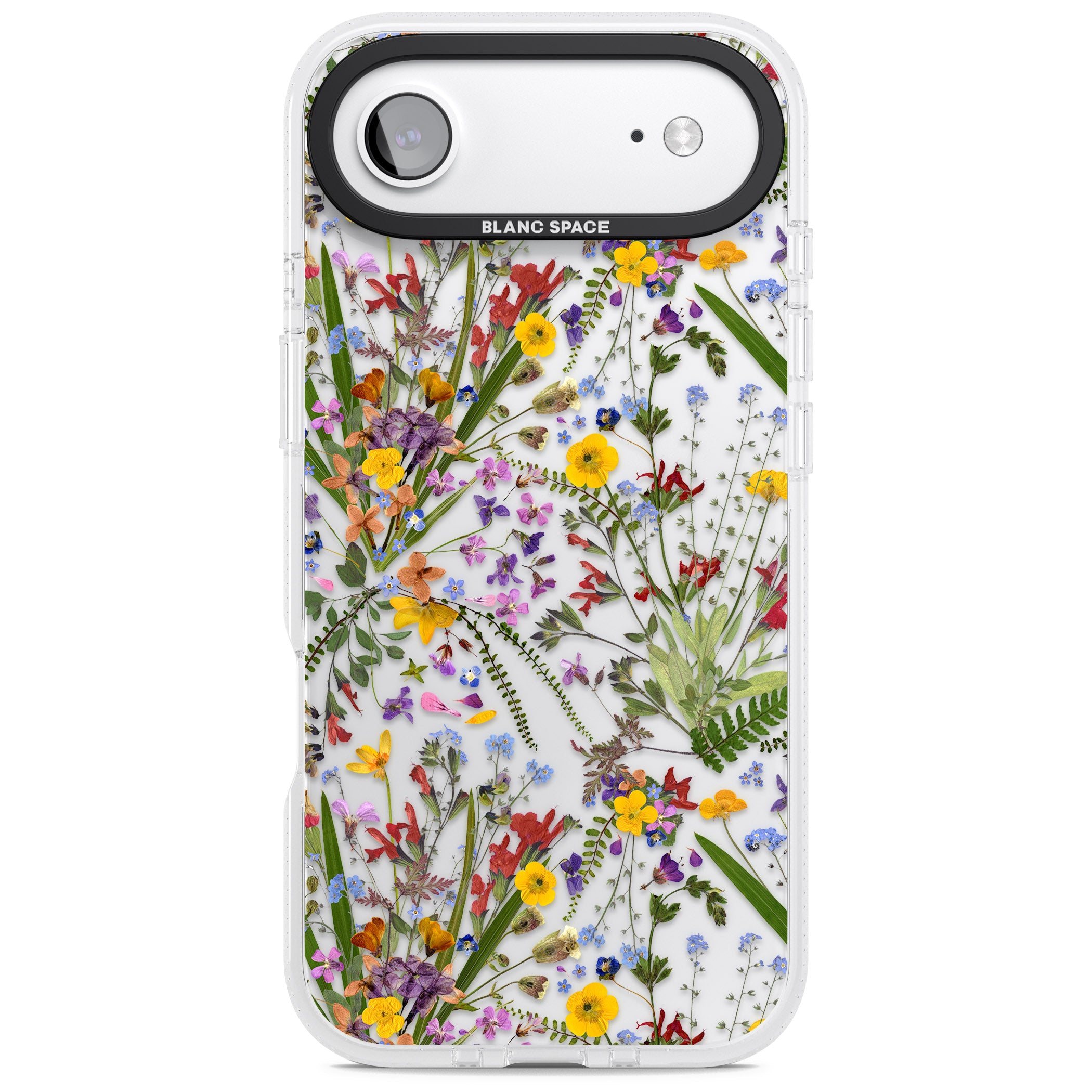 Wildflower & Leaves iPhone 17 Air Impact Air Clear Phone Case