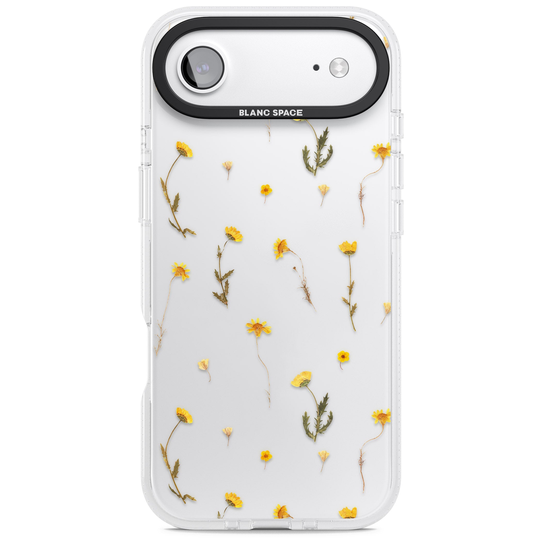 Yellow Wildflower iPhone 17 Air Impact Air Clear Phone Case