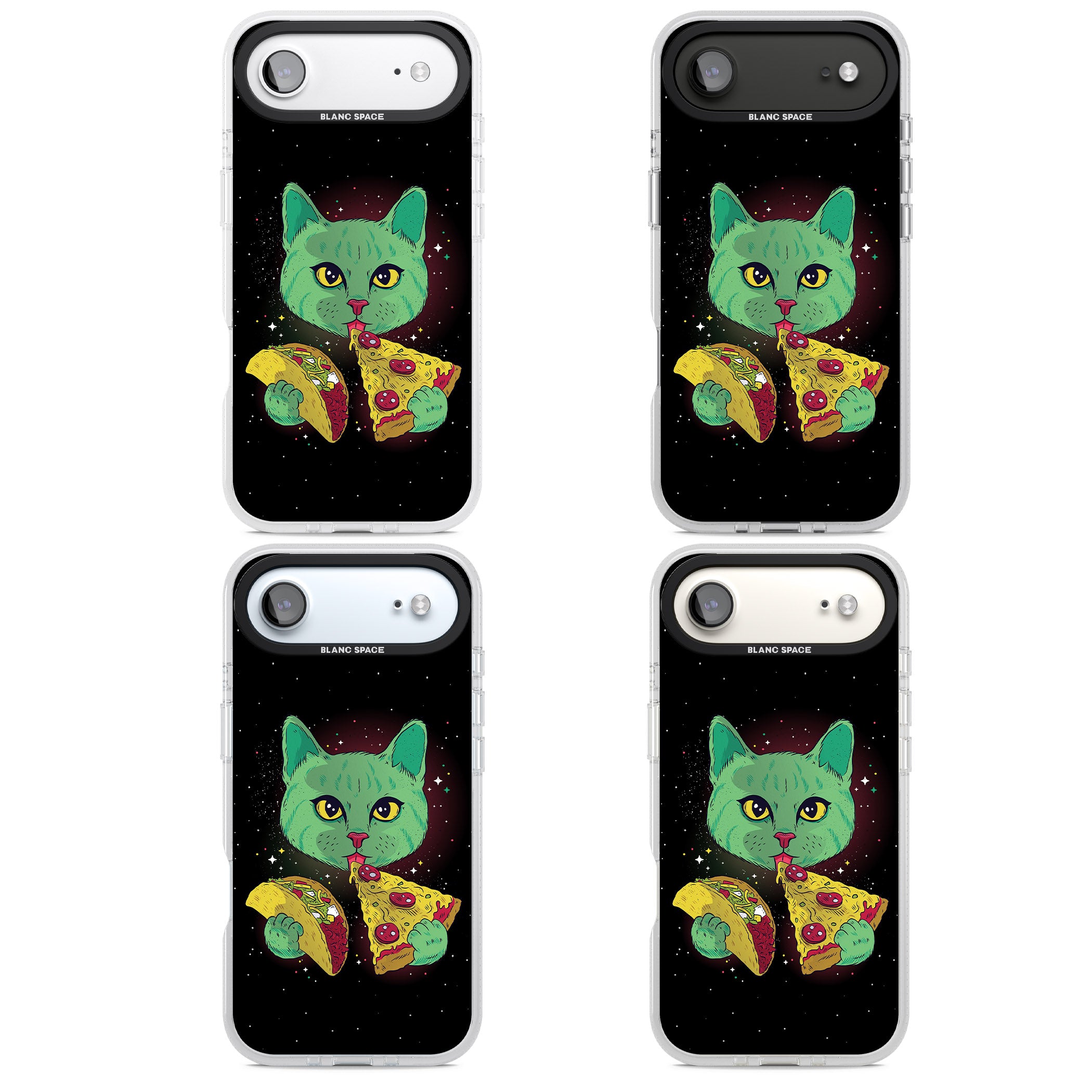 Pizza Purr iPhone 17 Air Impact Air Clear Phone Case APT Impact Protection