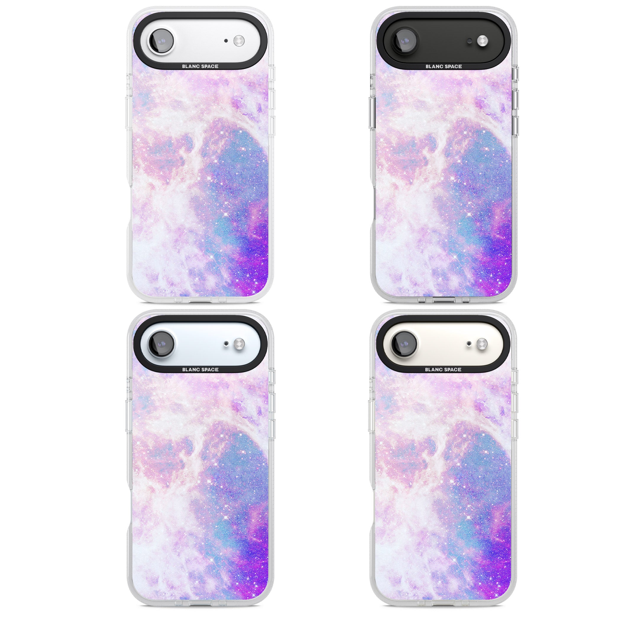Pastel Galaxy iPhone 17 Air Impact Air Clear Phone Case APT Impact Protection