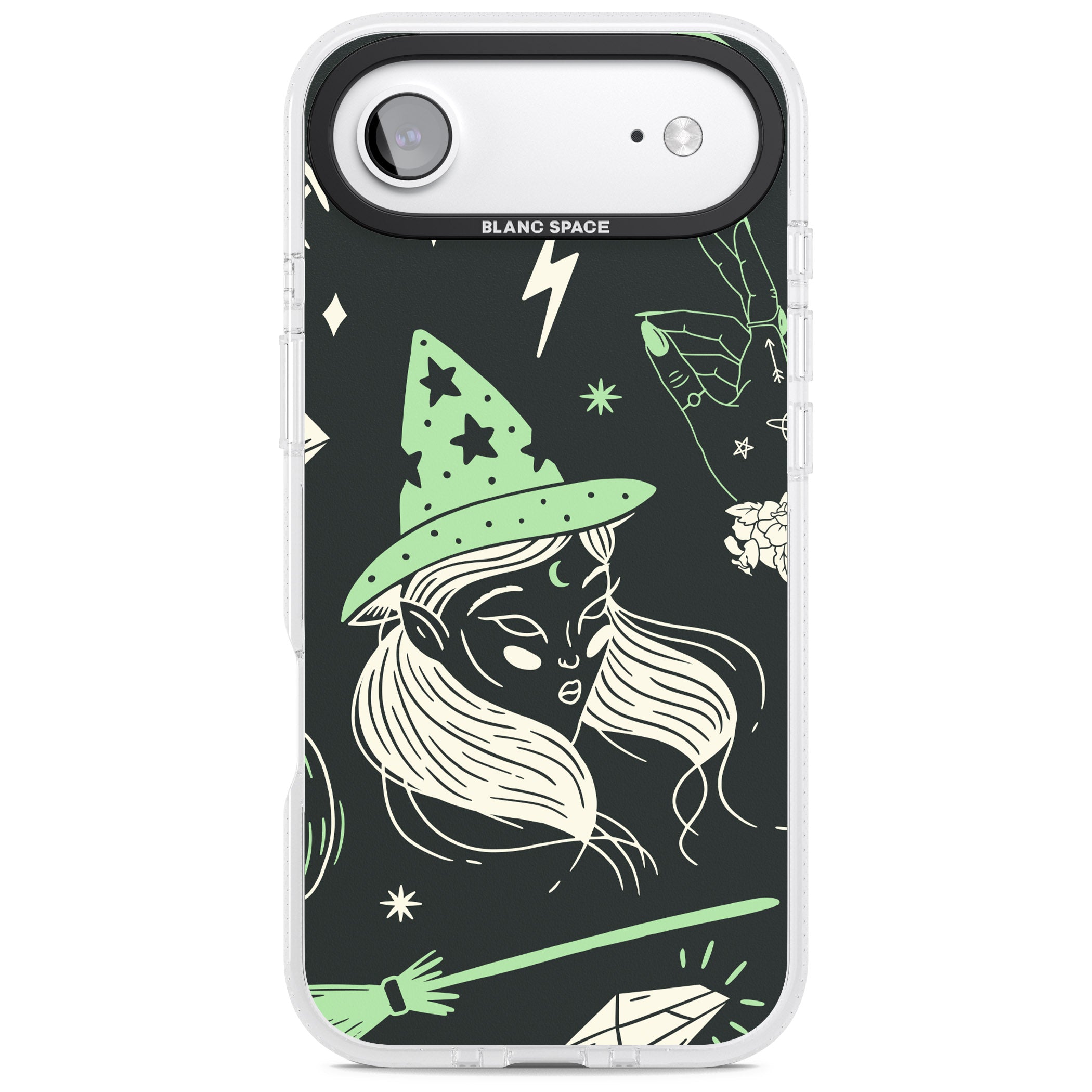 Astrology Witch Pattern iPhone 17 Air Impact Air Clear Phone Case
