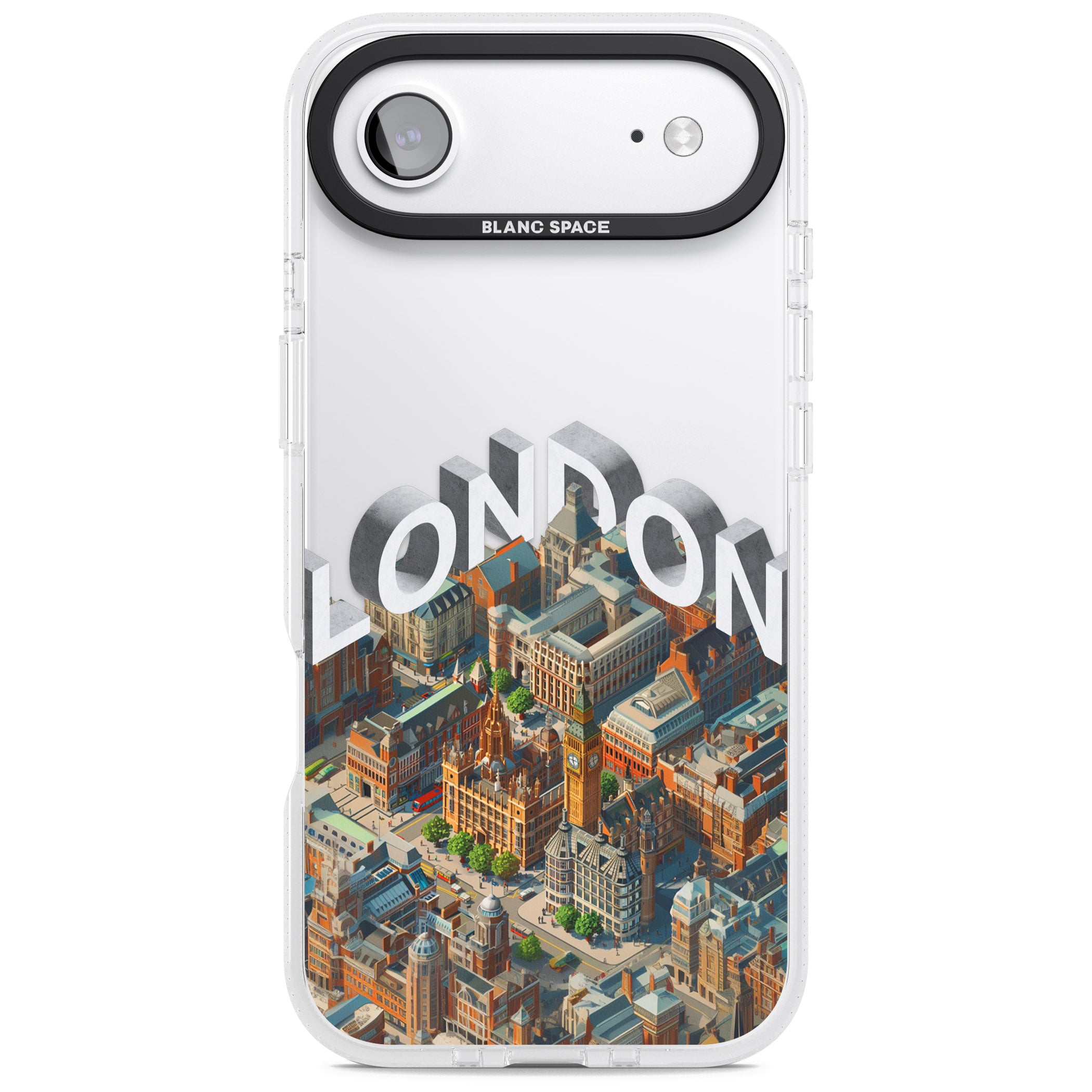 London iPhone 17 Air Impact Air Clear Phone Case