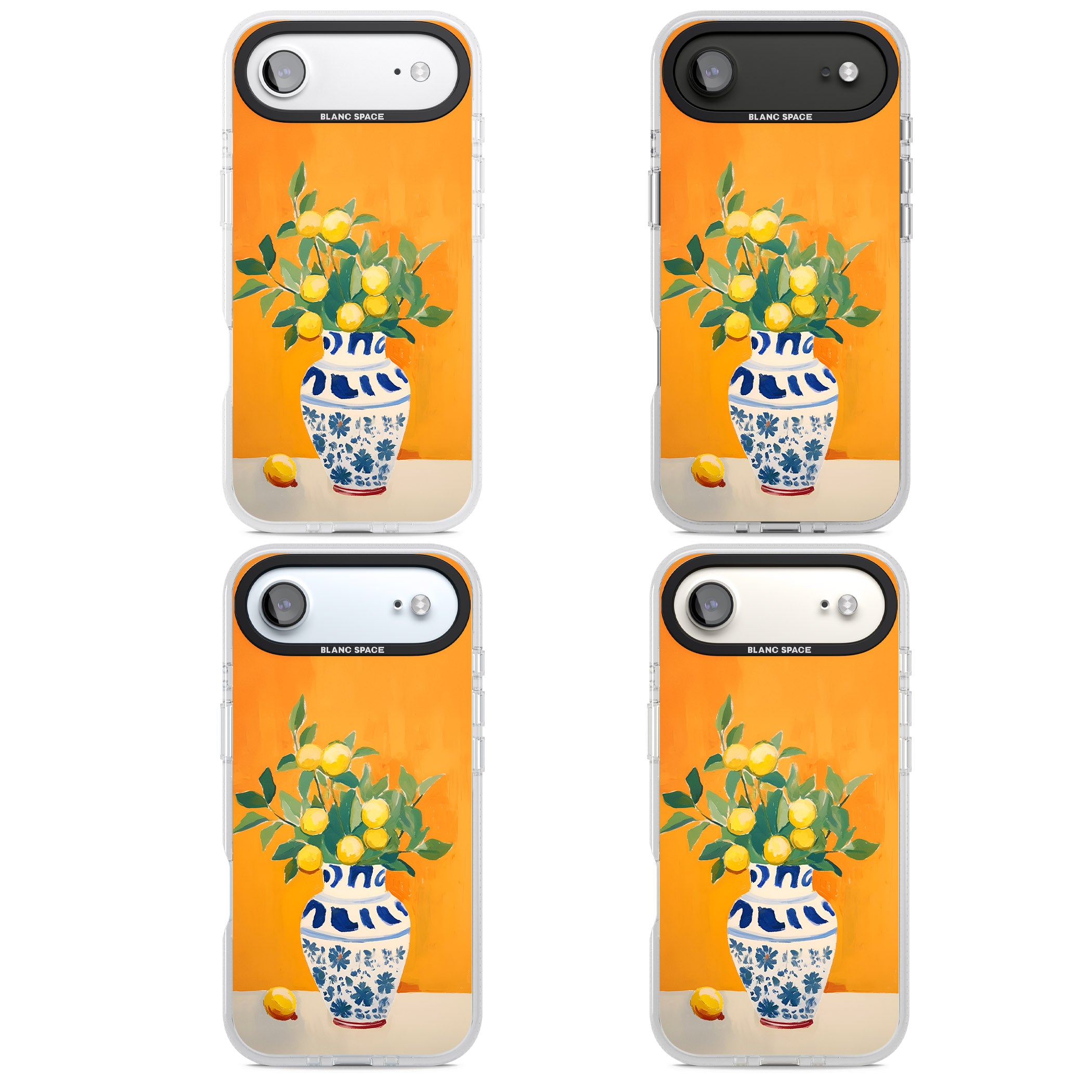 Lemon Vase iPhone 17 Air Impact Air Clear Phone Case APT Impact Protection